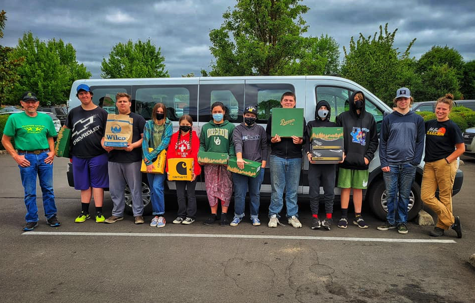 Supplies for High School Kids Fire Cleanup-June 2021