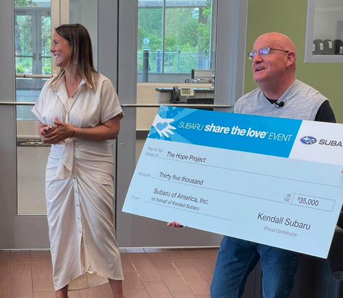 Thank you Kendall Subaru-May 2022
