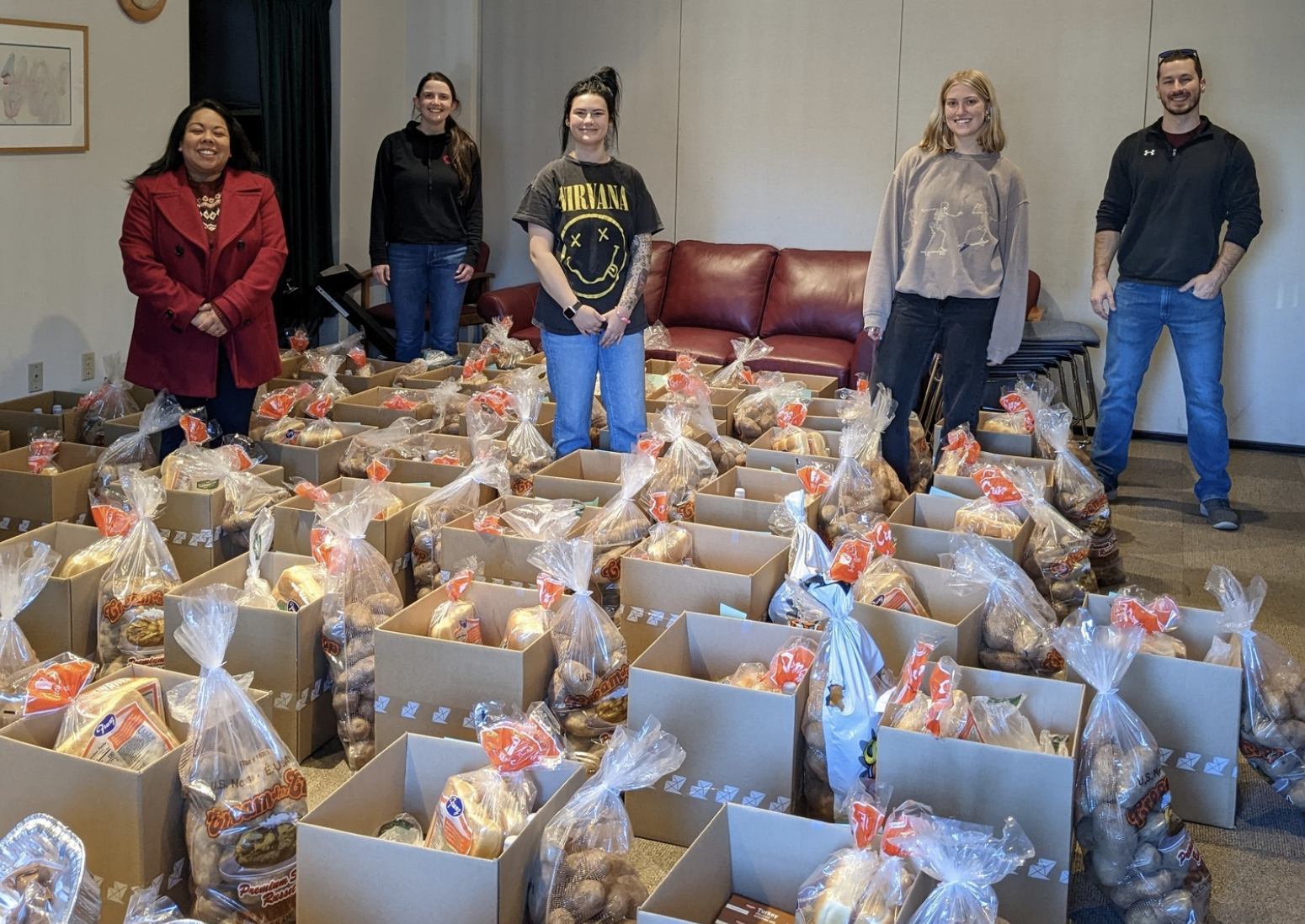 Thanksgiving Boxes for Local Families - Nov 2022