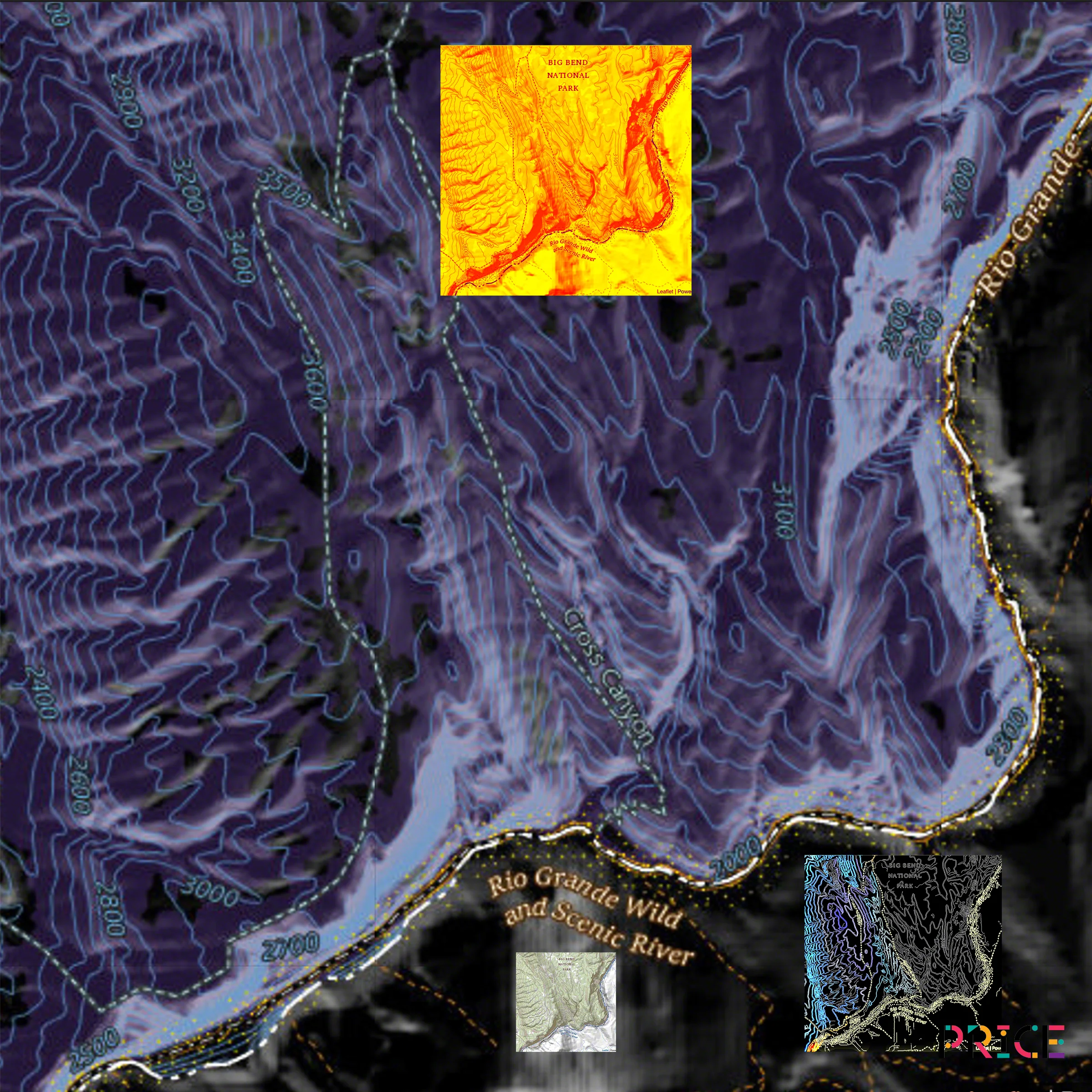 The Liquid Border: Cross Canyon