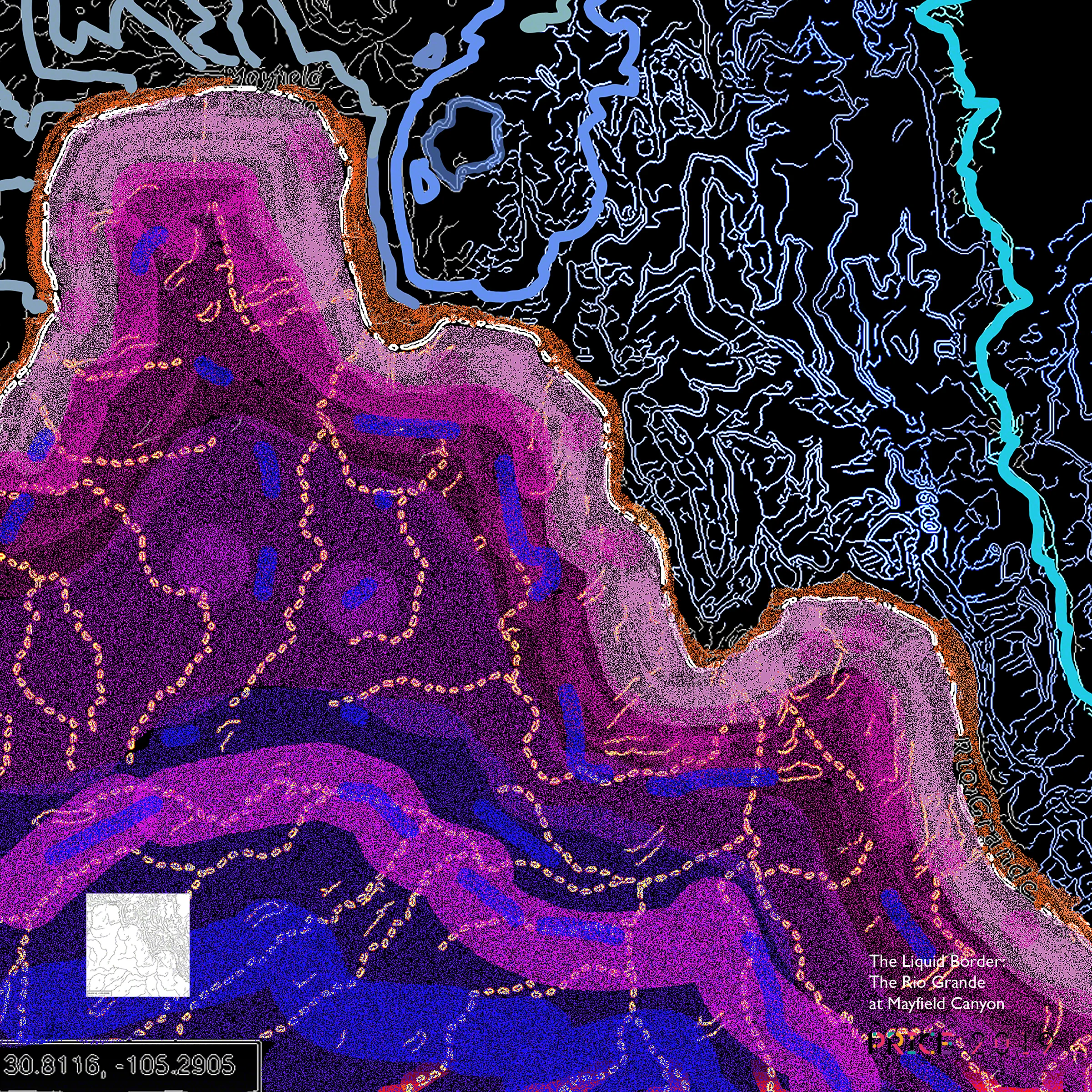 The Liquid Border: Mayfield Canyon
