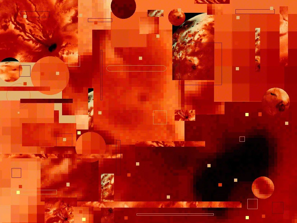 Jonathan Reeve Price, The Volcanoes on Io, 2014, Print