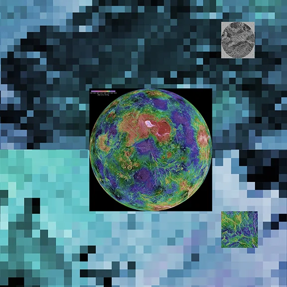 Jonathan Reeve Price, Venus Deconstructed, 2015, Aluminum Print