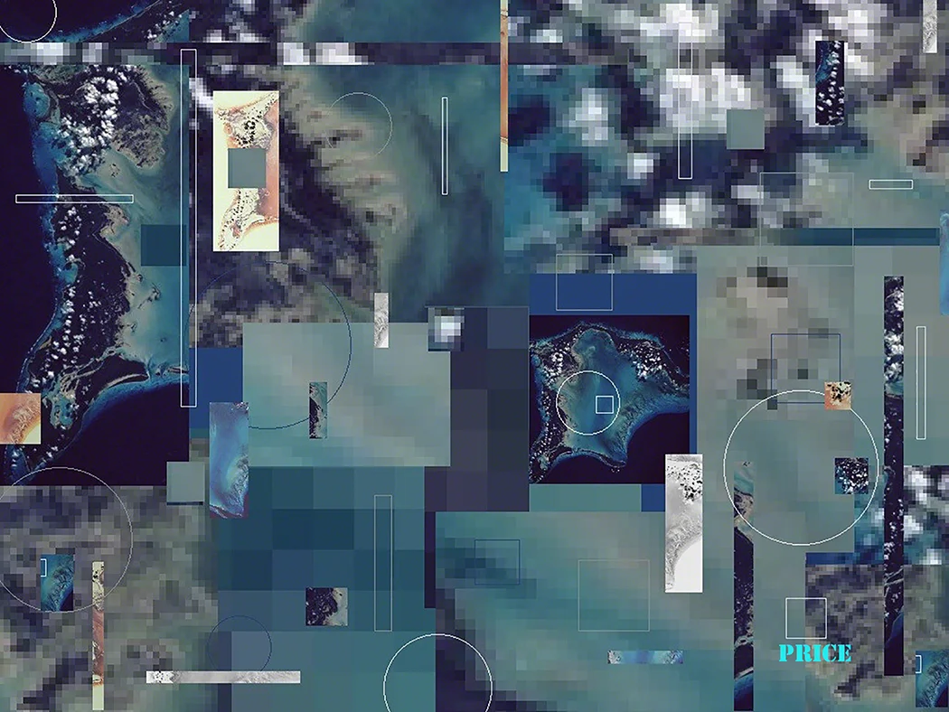 Jonathan Reeve Price, The Bight of Acklins, 1999, Print