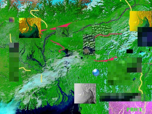 Jonathan Reeve Price, Bangladesh Floods, 2009, Print