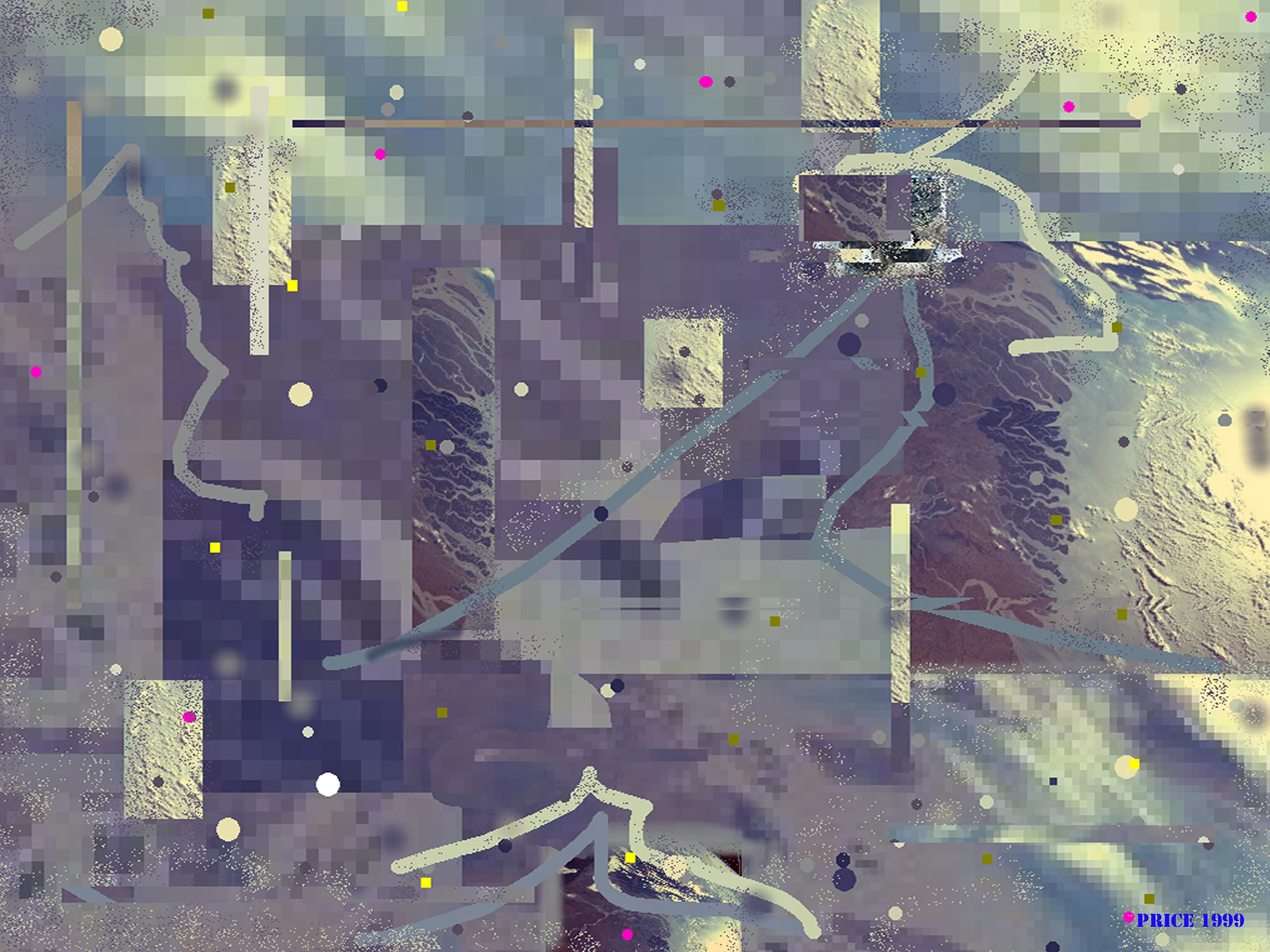 Jonathan Reeve Price, Ganges Delta, 2019, Aluminum Print