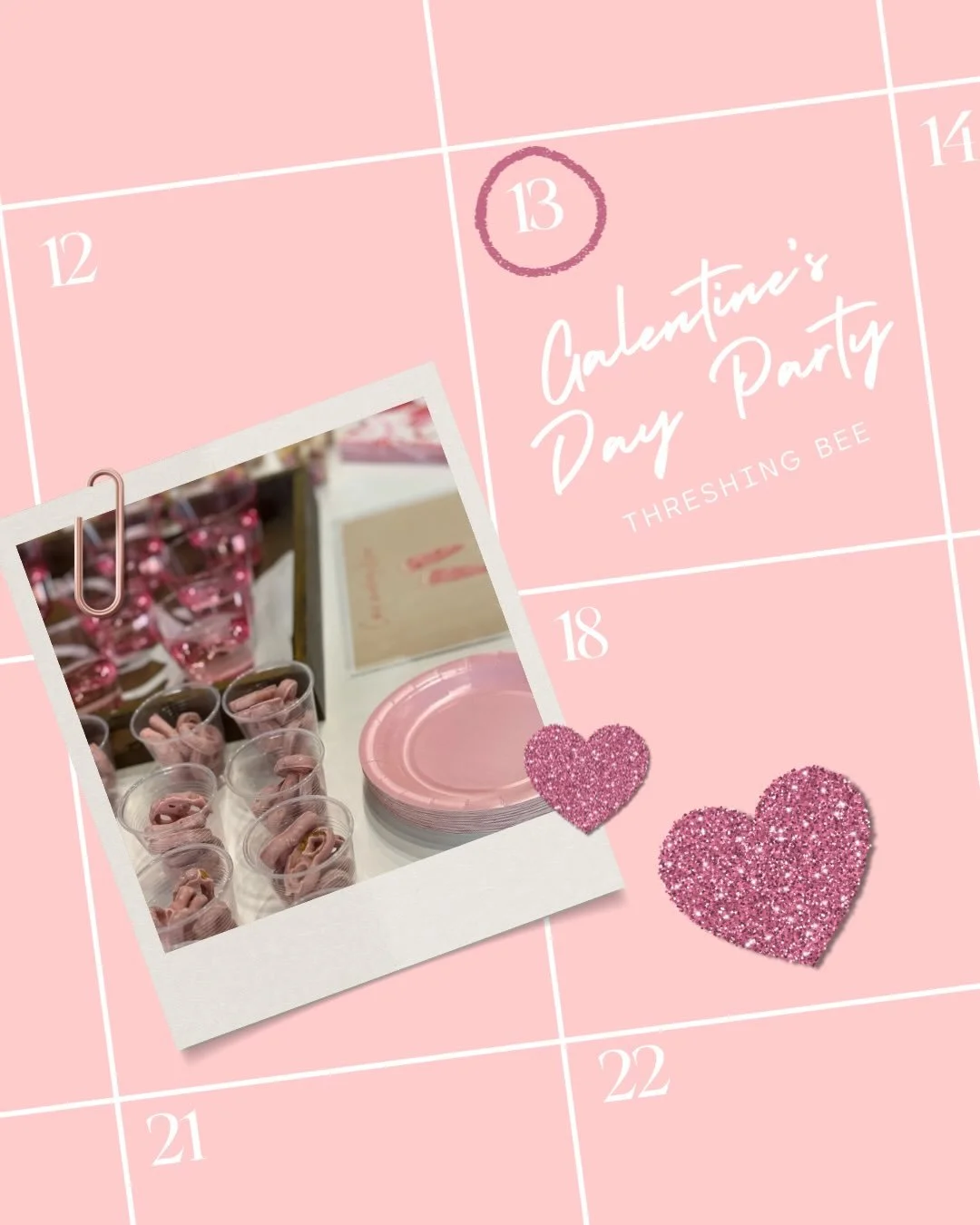 Grab your besties and join us for Galentine&rsquo;s Day at Threshing Bee on February 13th from 11&ndash;7pm 💌

Shop exclusive deals, enjoy complimentary wine and sweet treats, and build your own bouquet with purchases over $50 at our flower bar!

St