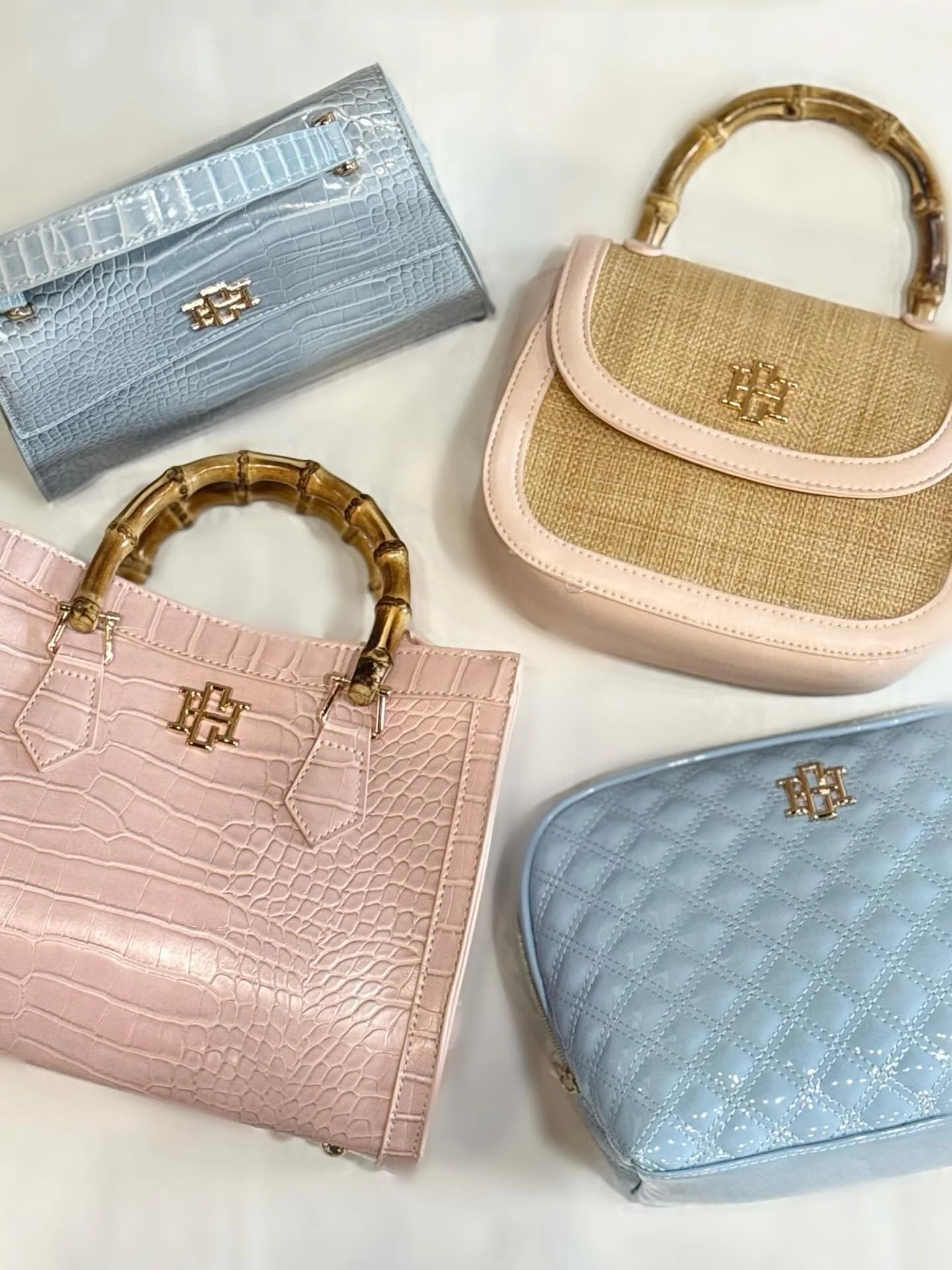 The cutest spring bags just landed and we&rsquo;re obsessed 👜✨ Come shop all the newness with us today from 11&ndash;6pm!