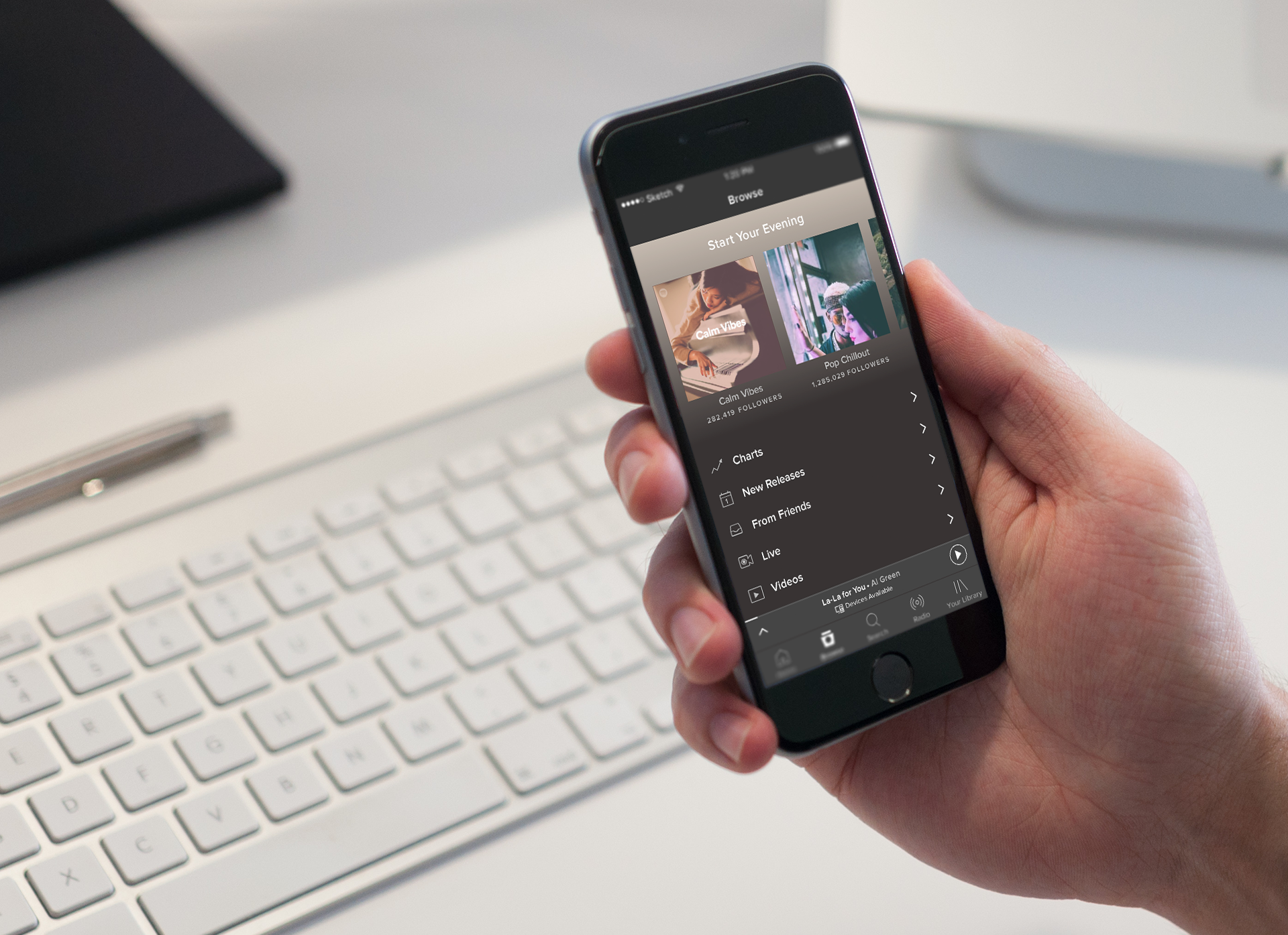 High-Fidelity Screens