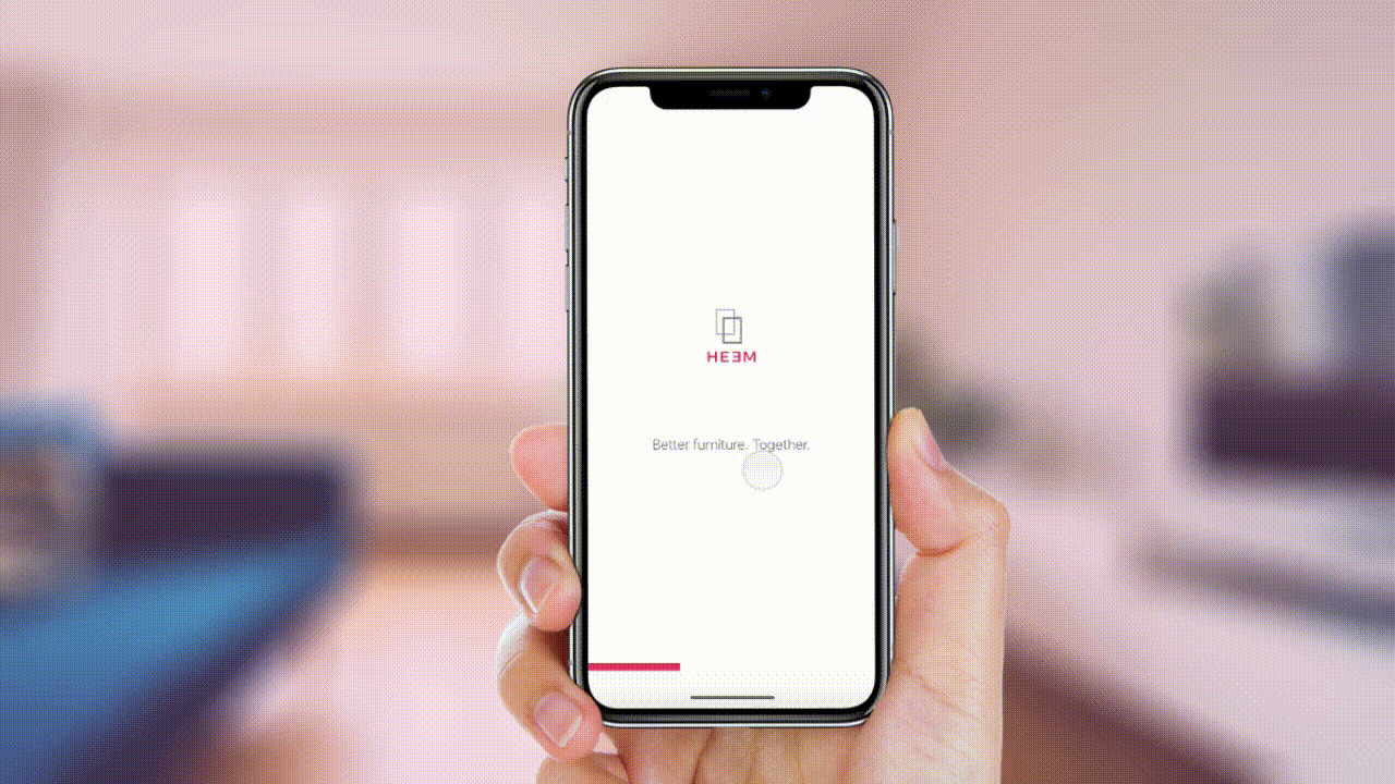 Heem AR Furniture App.gif