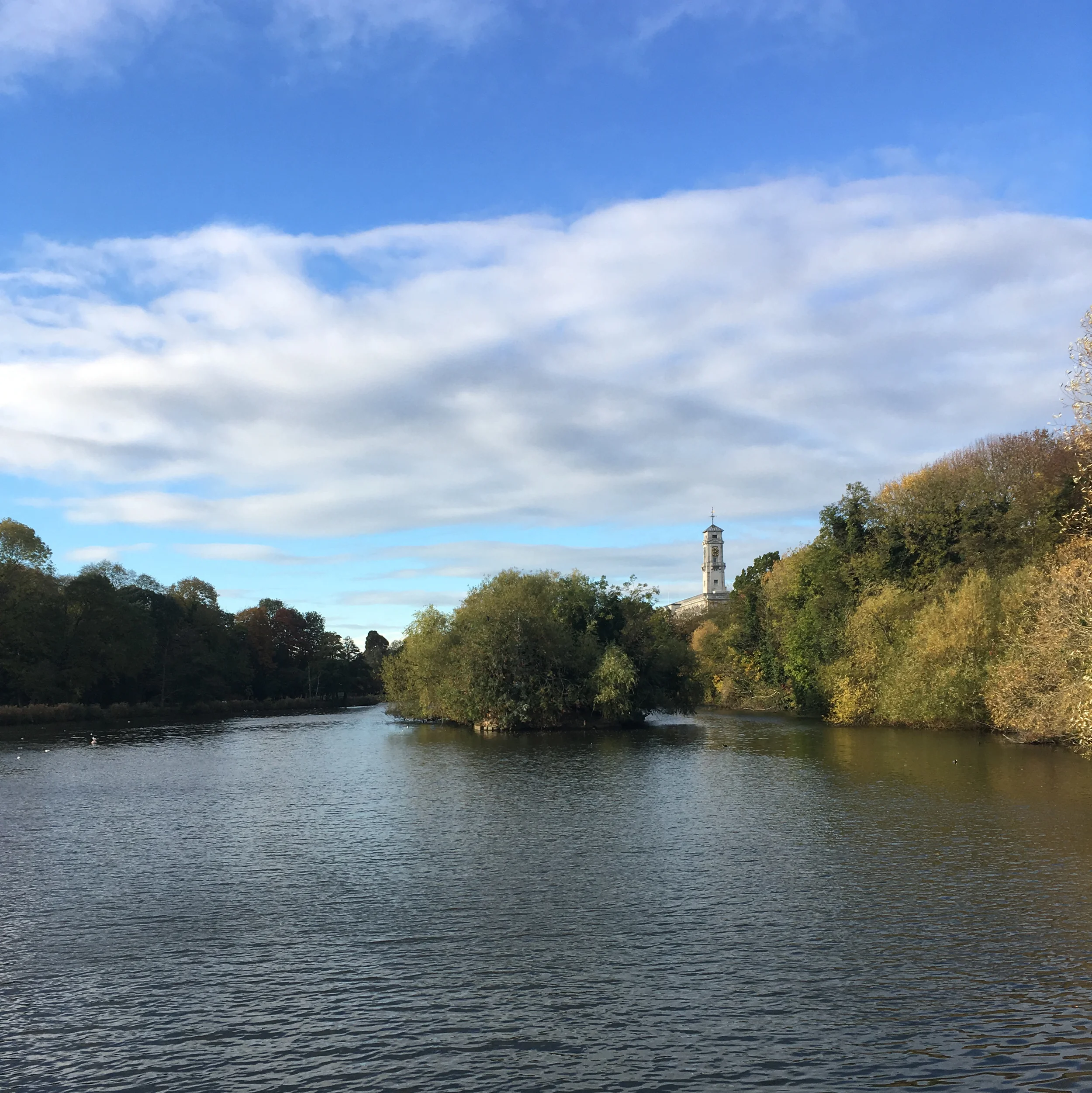 The lake
