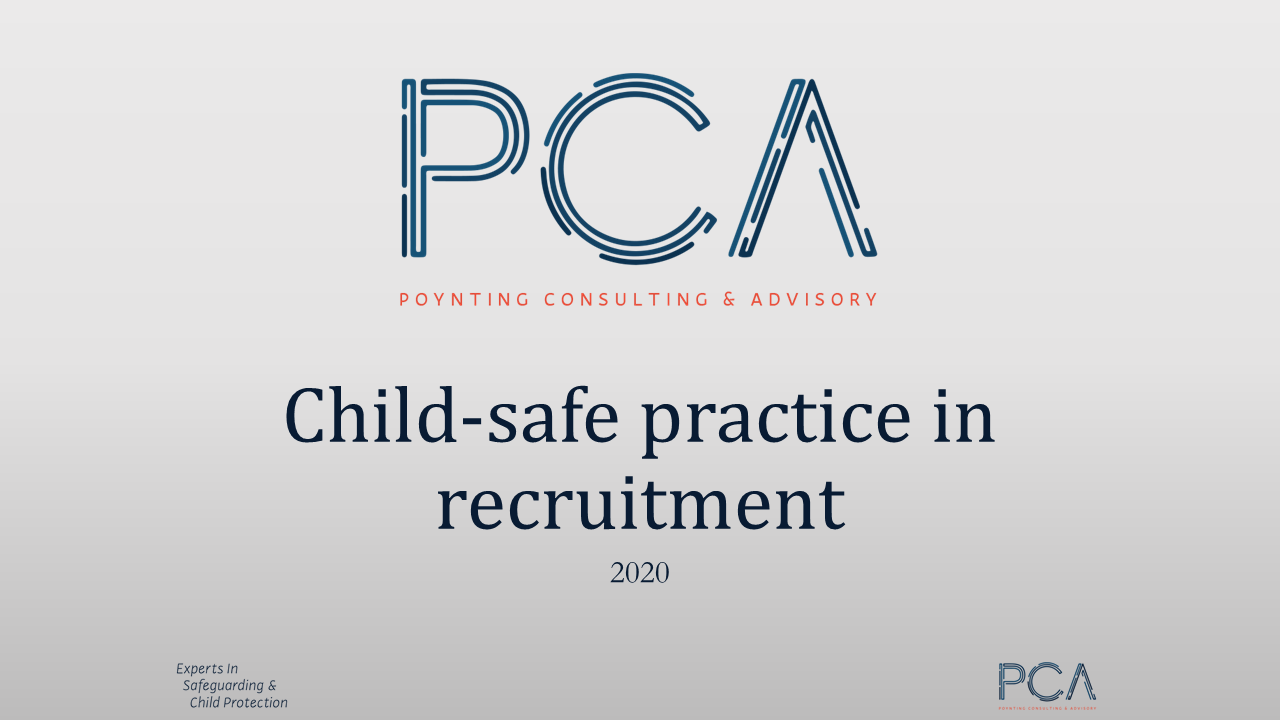 PCA - Child-Safe Practice in Recruitment - thumbnail.png