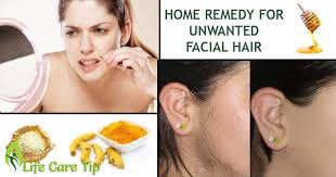 There is an easy way to get rid of unwanted facial hair.