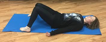 Allow the knees to fall together.
