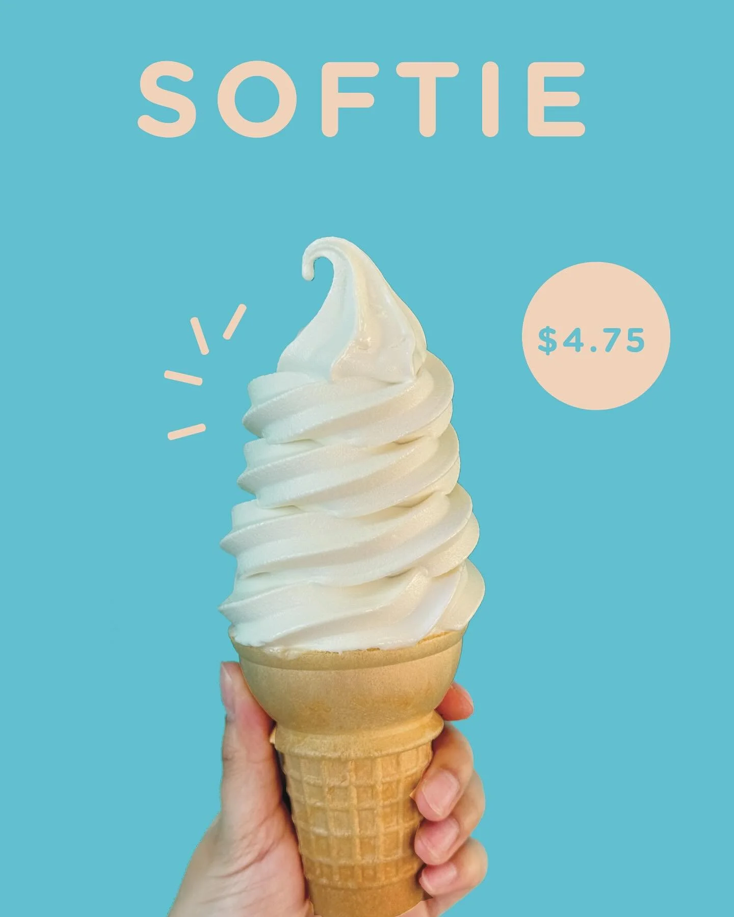 New menu item‼️ We now have cake cones available with our soft serves 😋🍦 Soft served 😉 at Del Mar and Eastlake