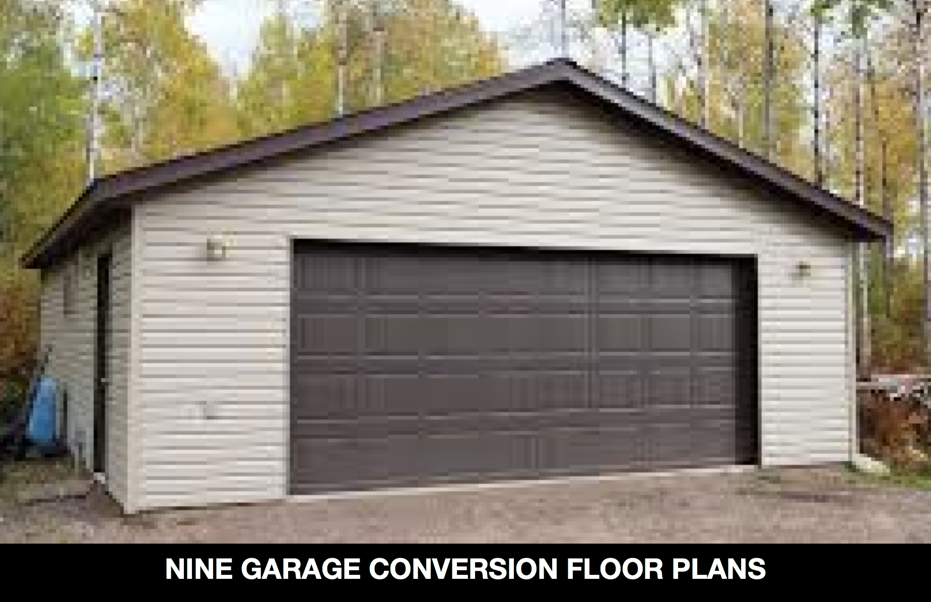 Гараж из металлосайдинга своими руками