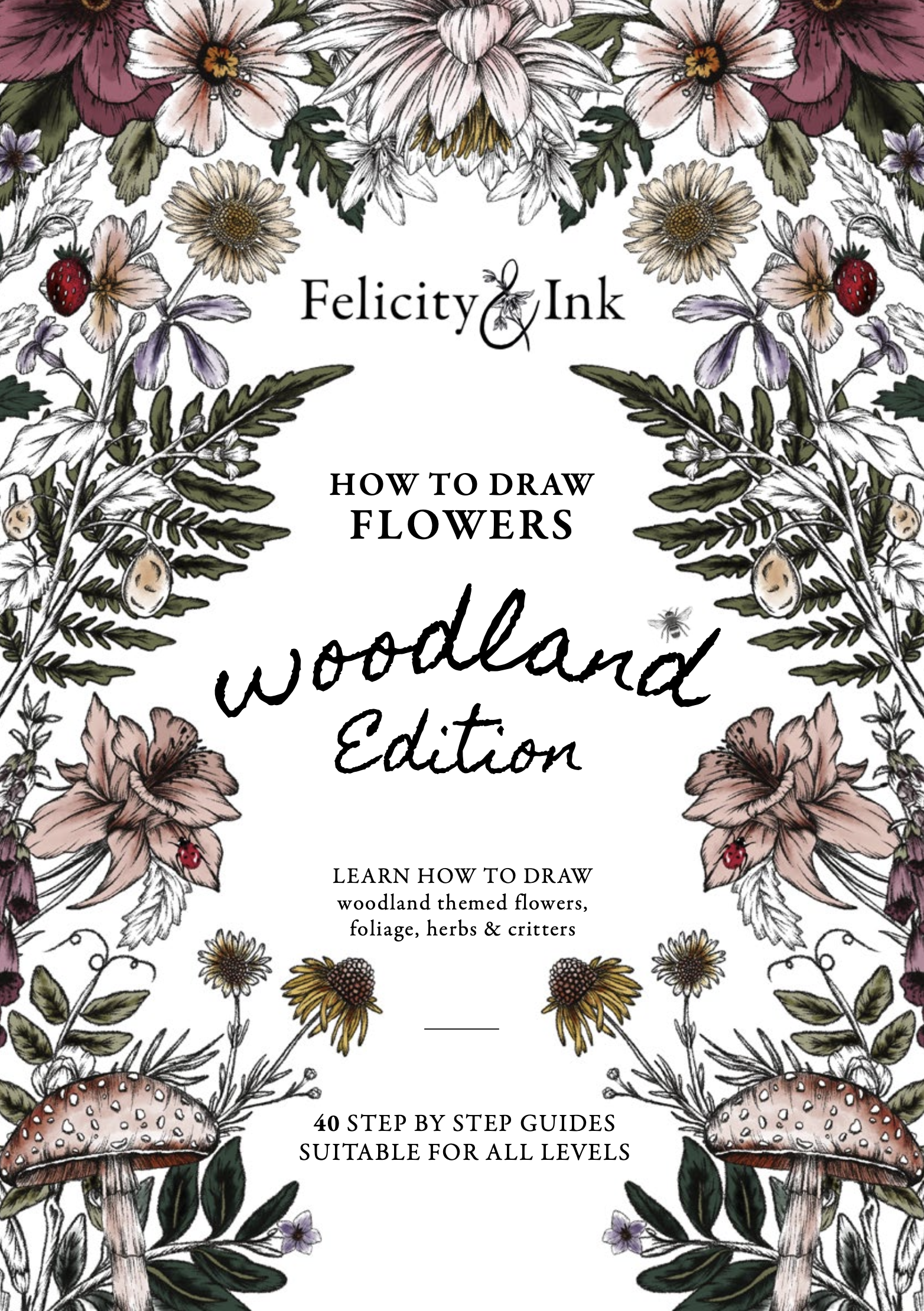 How To Draw Flowers - Woodland Edition