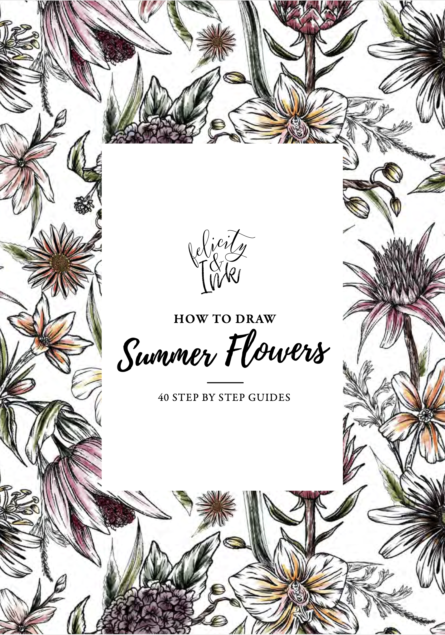 How To Draw Flowers - Summer Edition