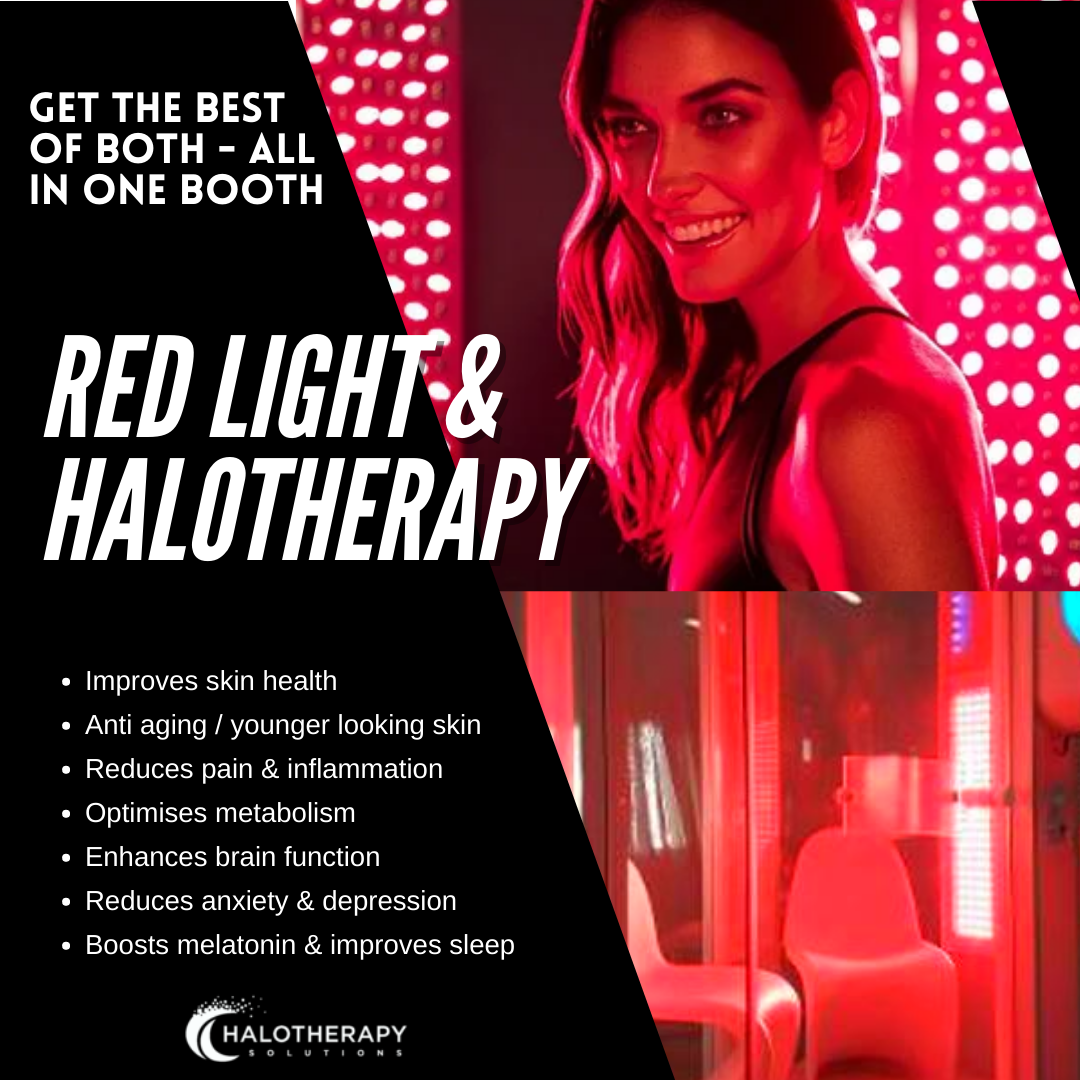 Red Light and Halo Salt Therapy