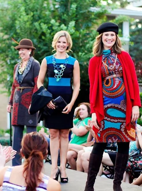 Leah McLean, Christine and Jan @ Corset Styling's Nite of Fall Fashions