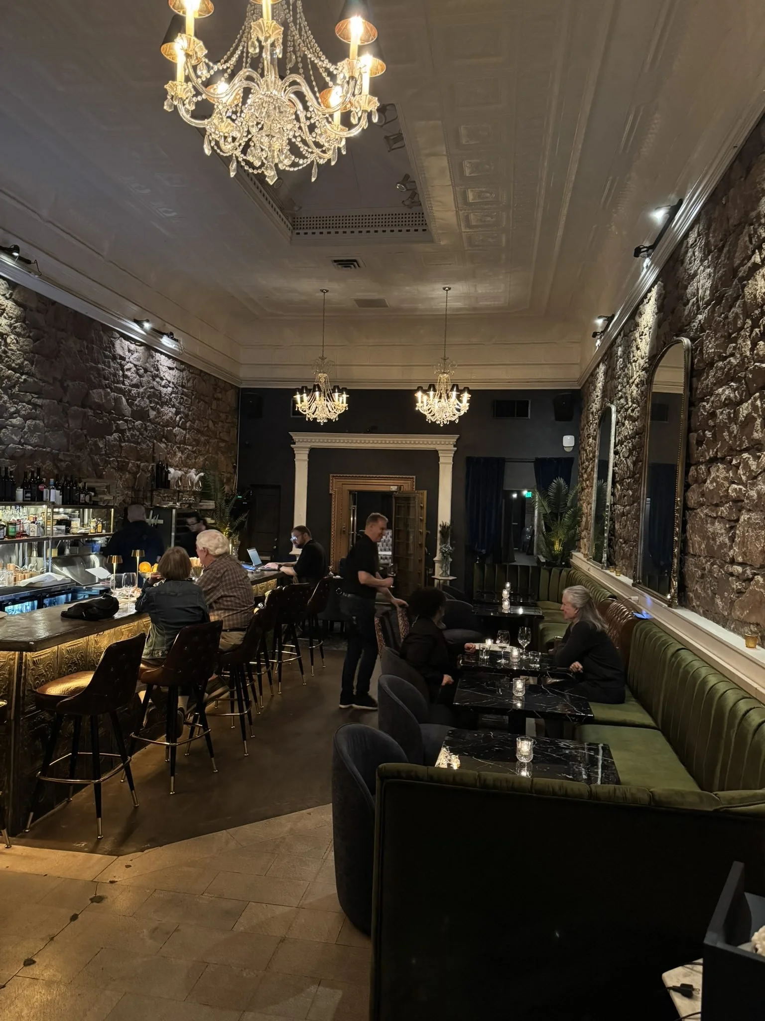 The Main Room on a Friday night