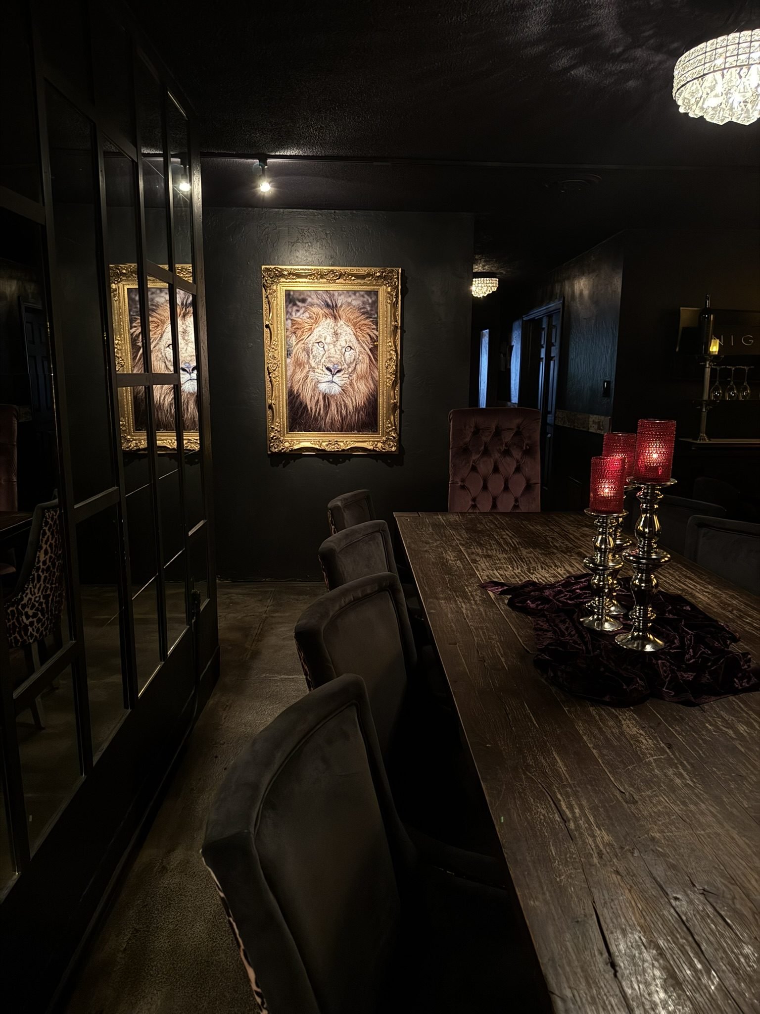 A private event in the Cellar Speakeasy at The Saint, St. Helena
