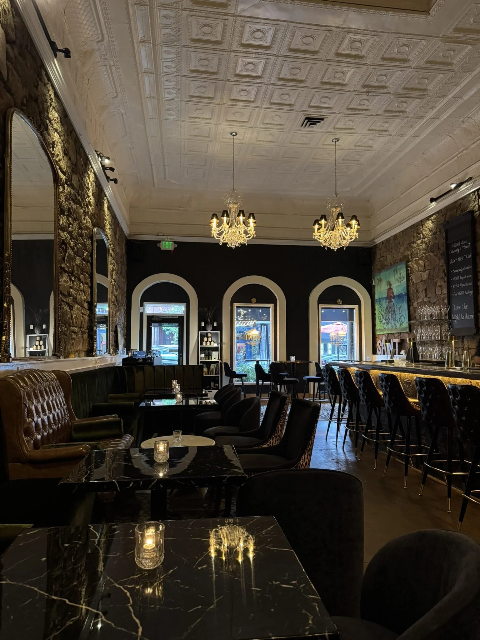 The Main Room — 40 seated, 80 standing