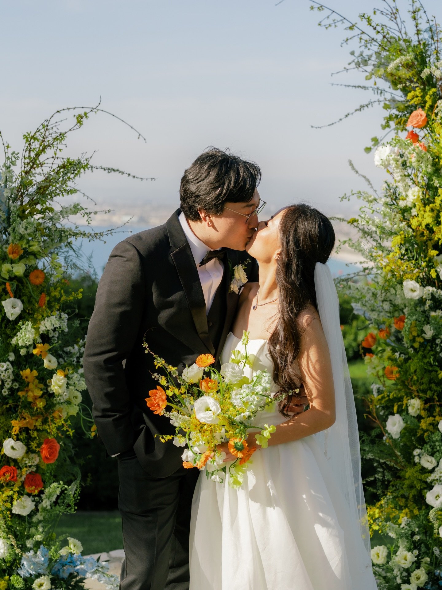 This love story (the one between this handsome Groom and my husband) began at a movie theatre when they were 17 years old! 

Planning: @blush.events
Photography: @elainechangphotography
Beauty: @kellyzhangagency @carolinetasa
Florals: @lovehermadlylb