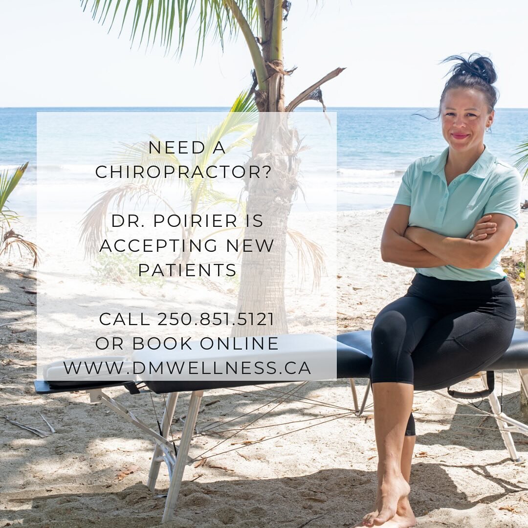 Dr. Michelle Poirier is a US trained Chiropractor. As a former Registered Dietitian and competitive athlete she brings a wealth of knowledge and experience from her background to her patients.

Call to book an appointment 250.851.5121 or book online,