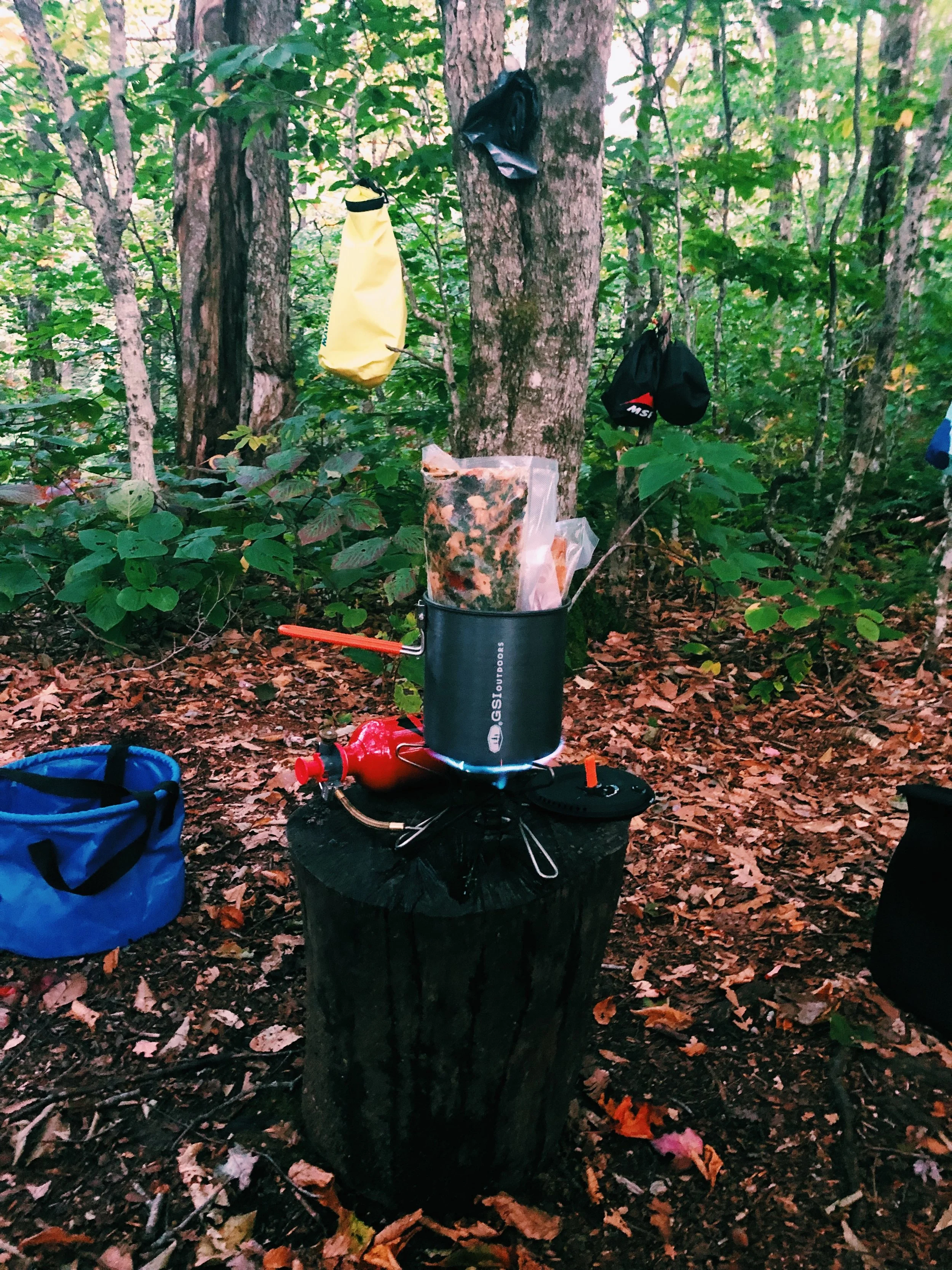 Keto Camping and Backpacking Food