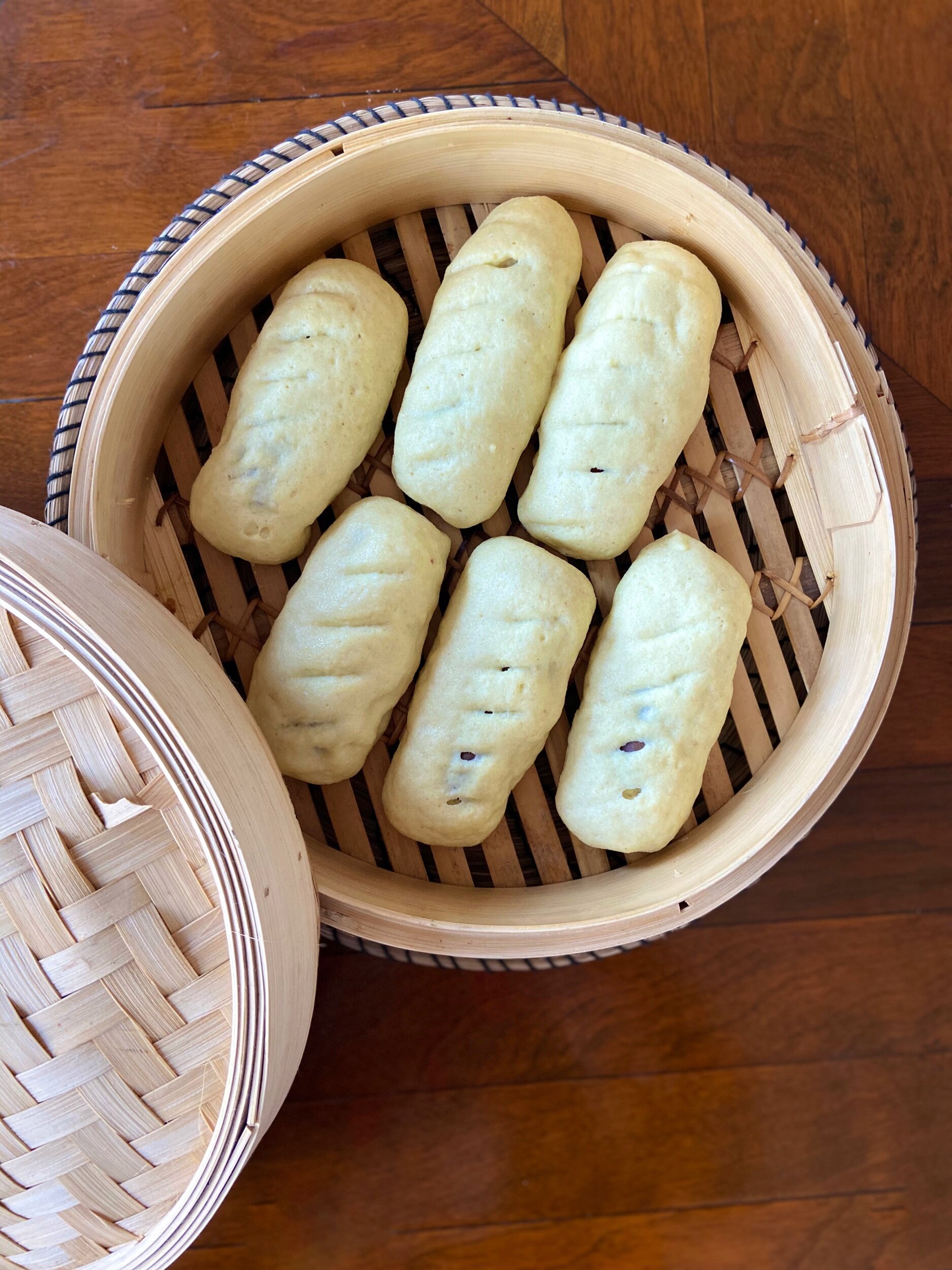 Keto Chinese Steamed Buns (Bao/Mantou) - from my cookbook, Happy Keto