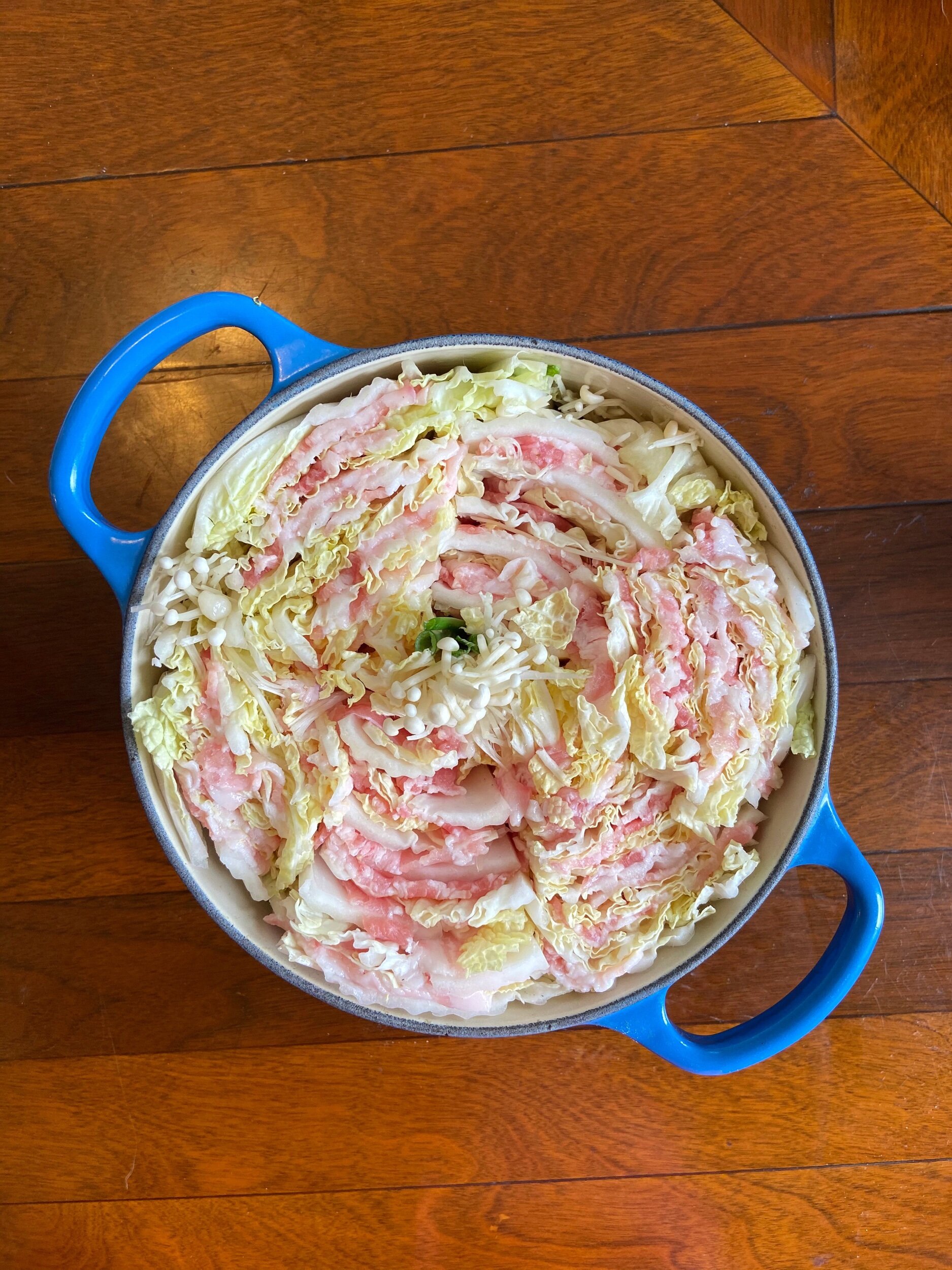 Mille Fuelle Nabe “Thousand Leaves” Hot Pot