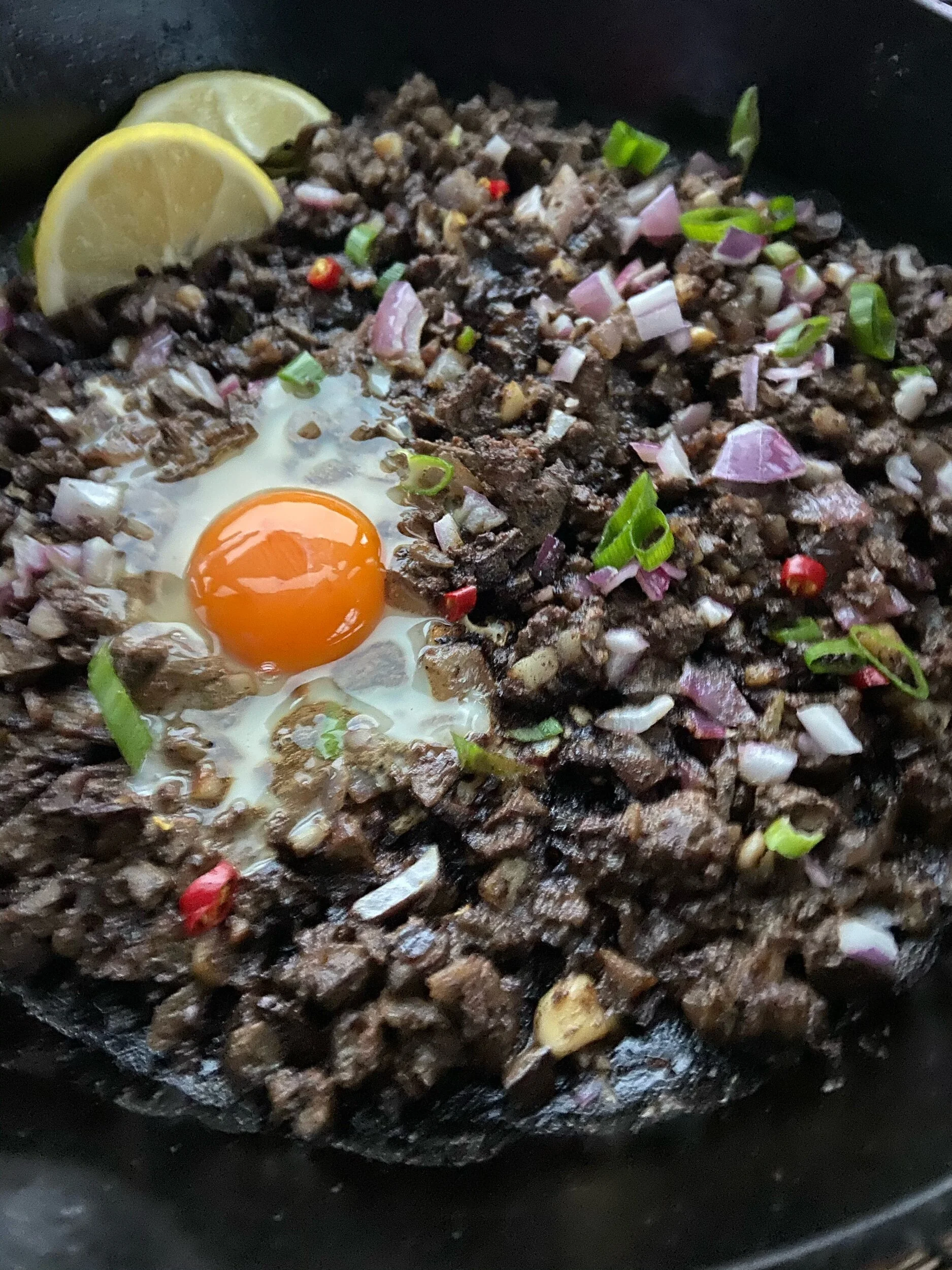 Chicken Liver Sisig