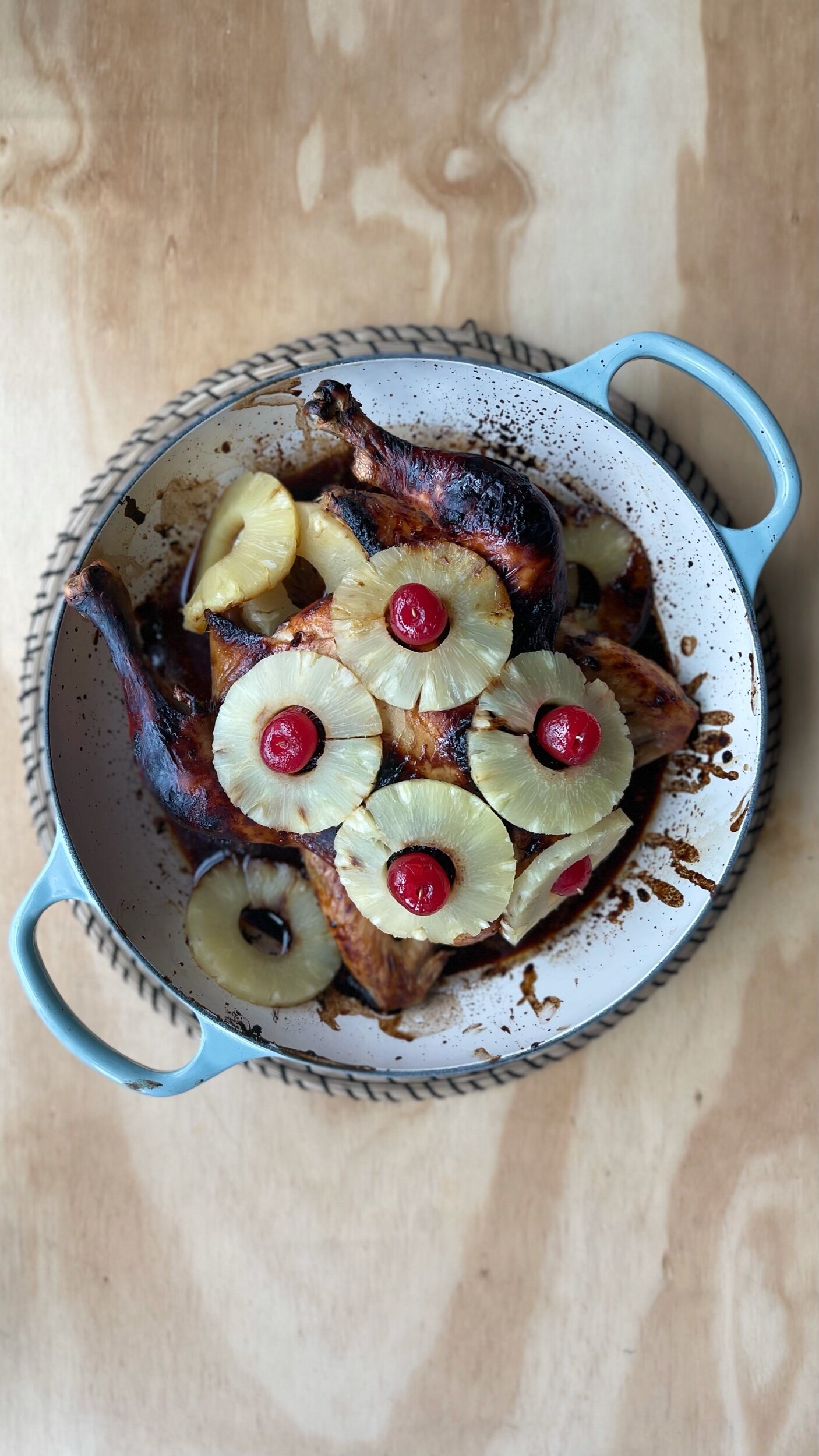 Honey Baked Pineapple Chicken