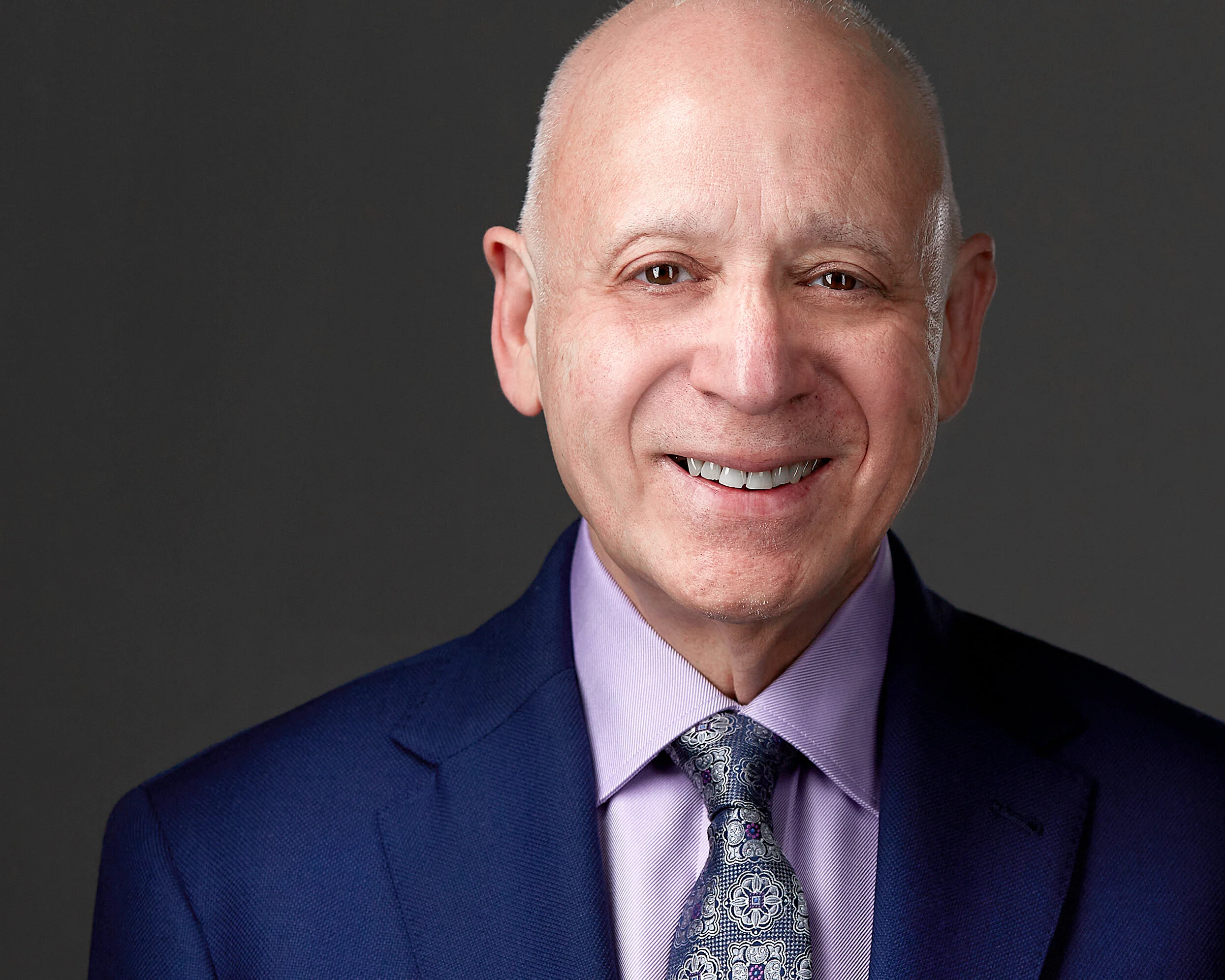 Male headshot preparation example