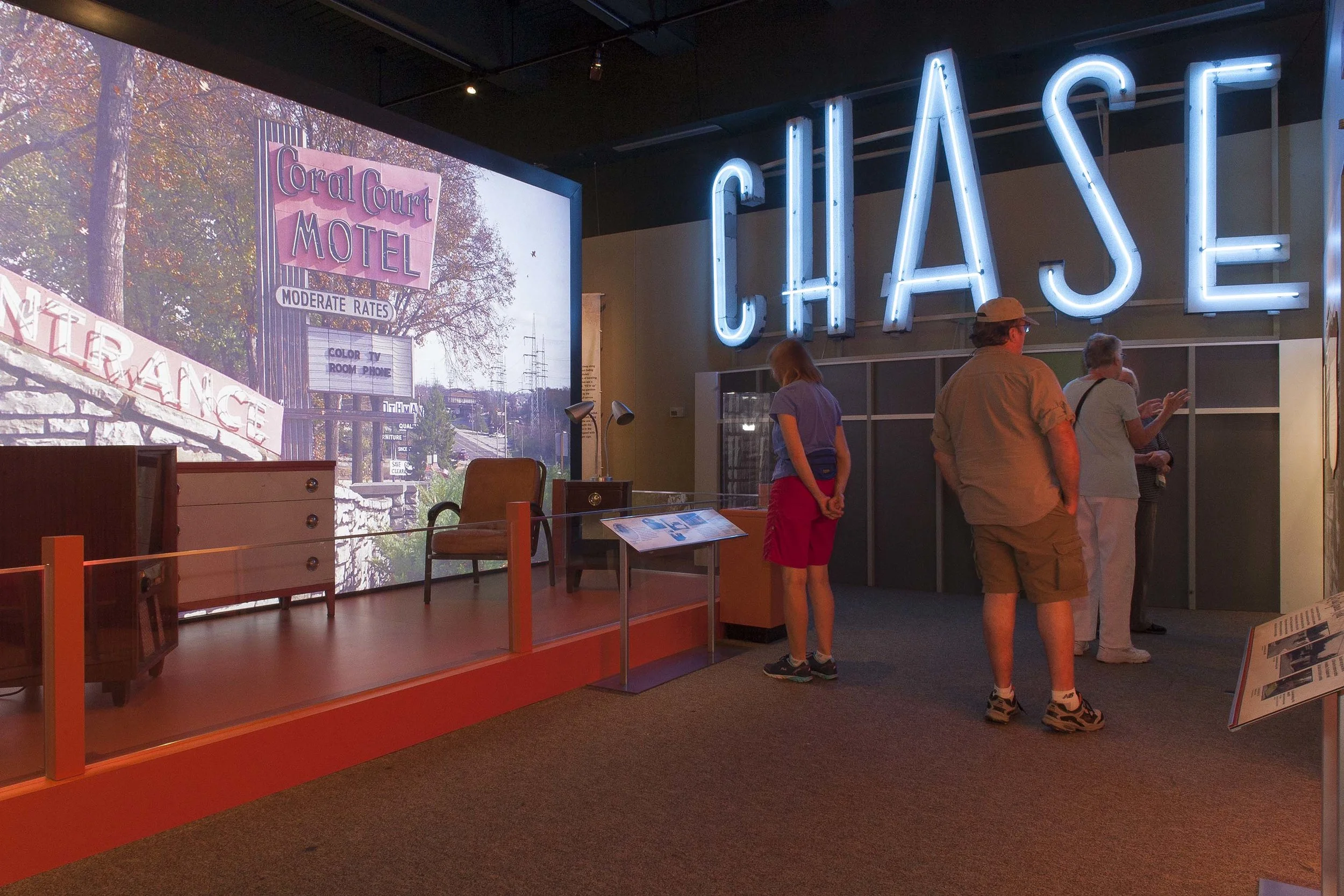 Sleeping Section, Featuring the CHASE Letters that Once Adorned the Chase Park Plaza Hotel | Route 66: Main Street Through St. Louis | 2016
