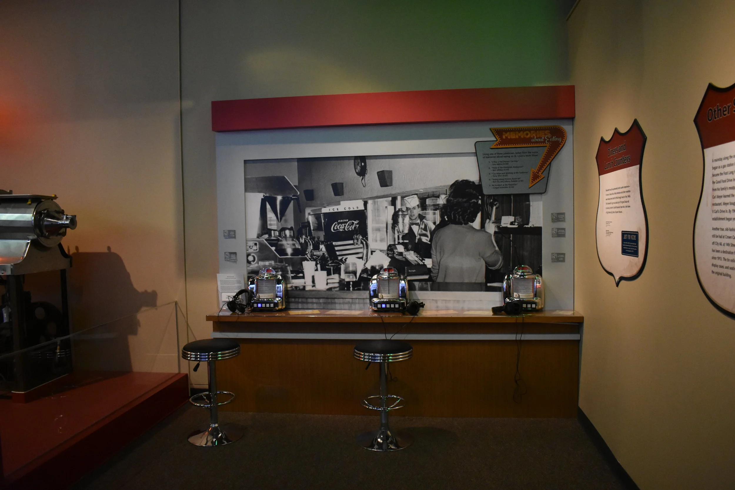 The Lunch Counter in the Eating Section | Route 66: Main Street Through St. Louis | 2016 