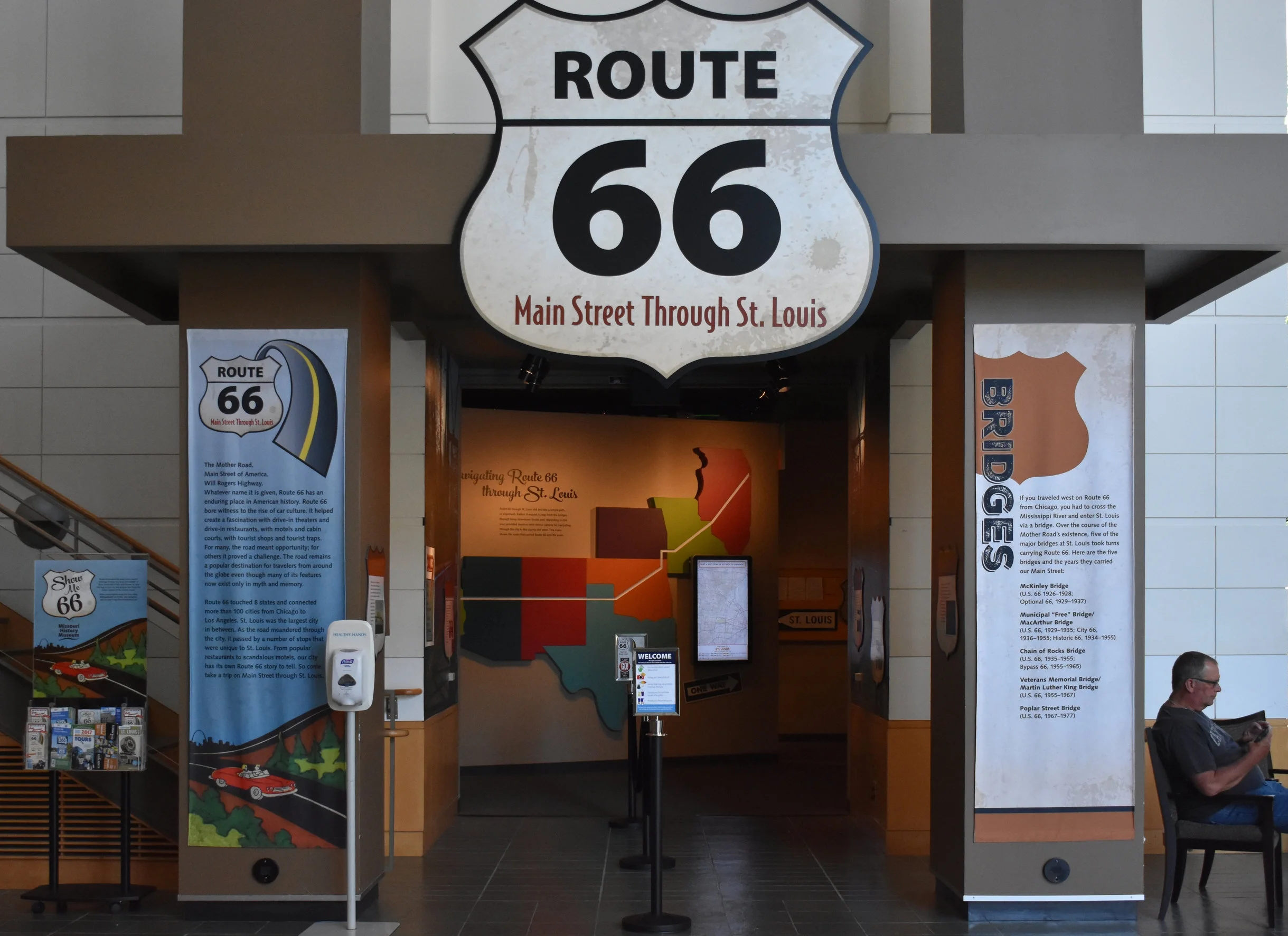 Entrance Experience | Route 66: Main Street Through St. Louis | 2016