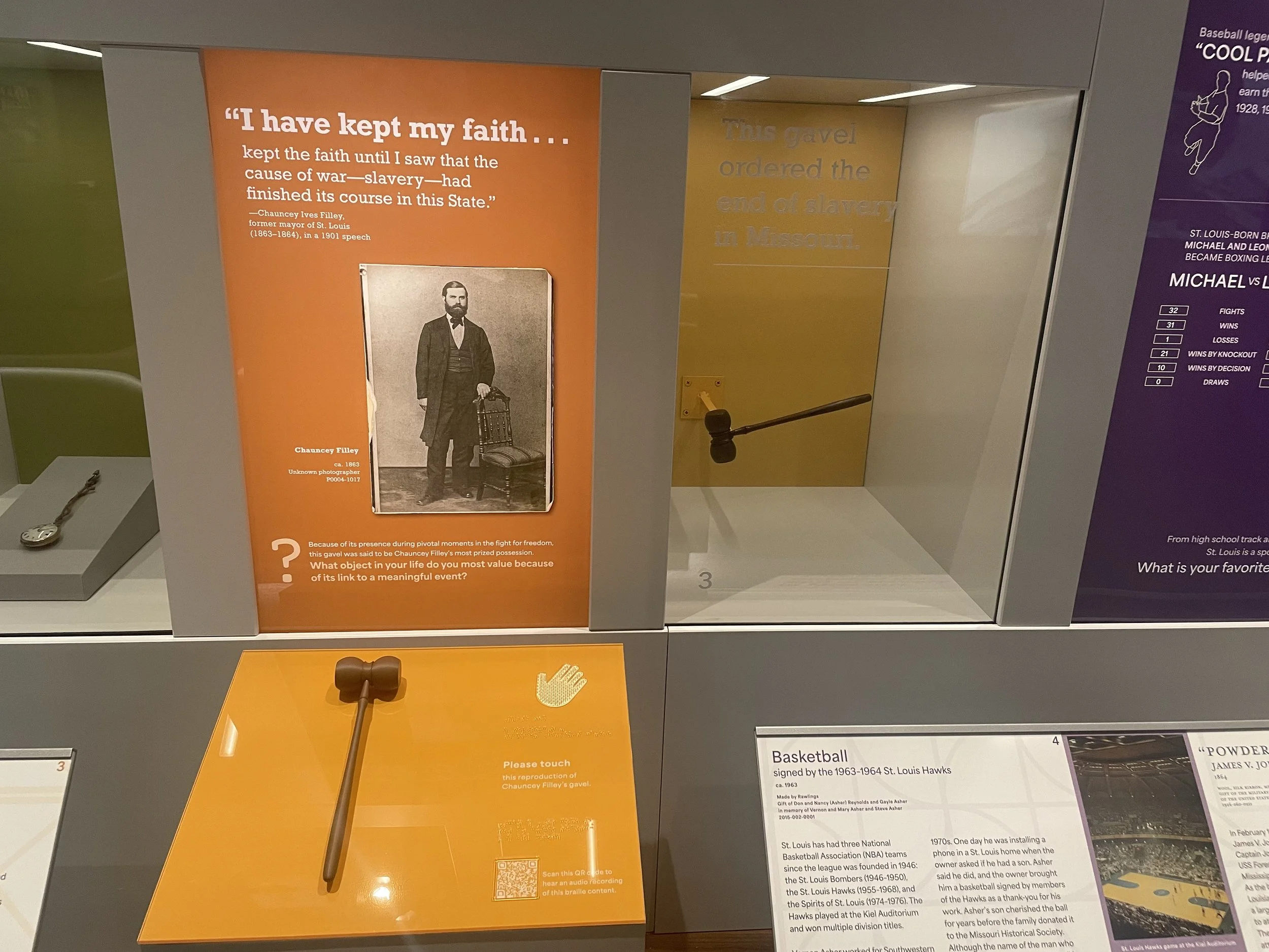 Artifact Case with Touchable Reproduction | Collected | MHS | 2025