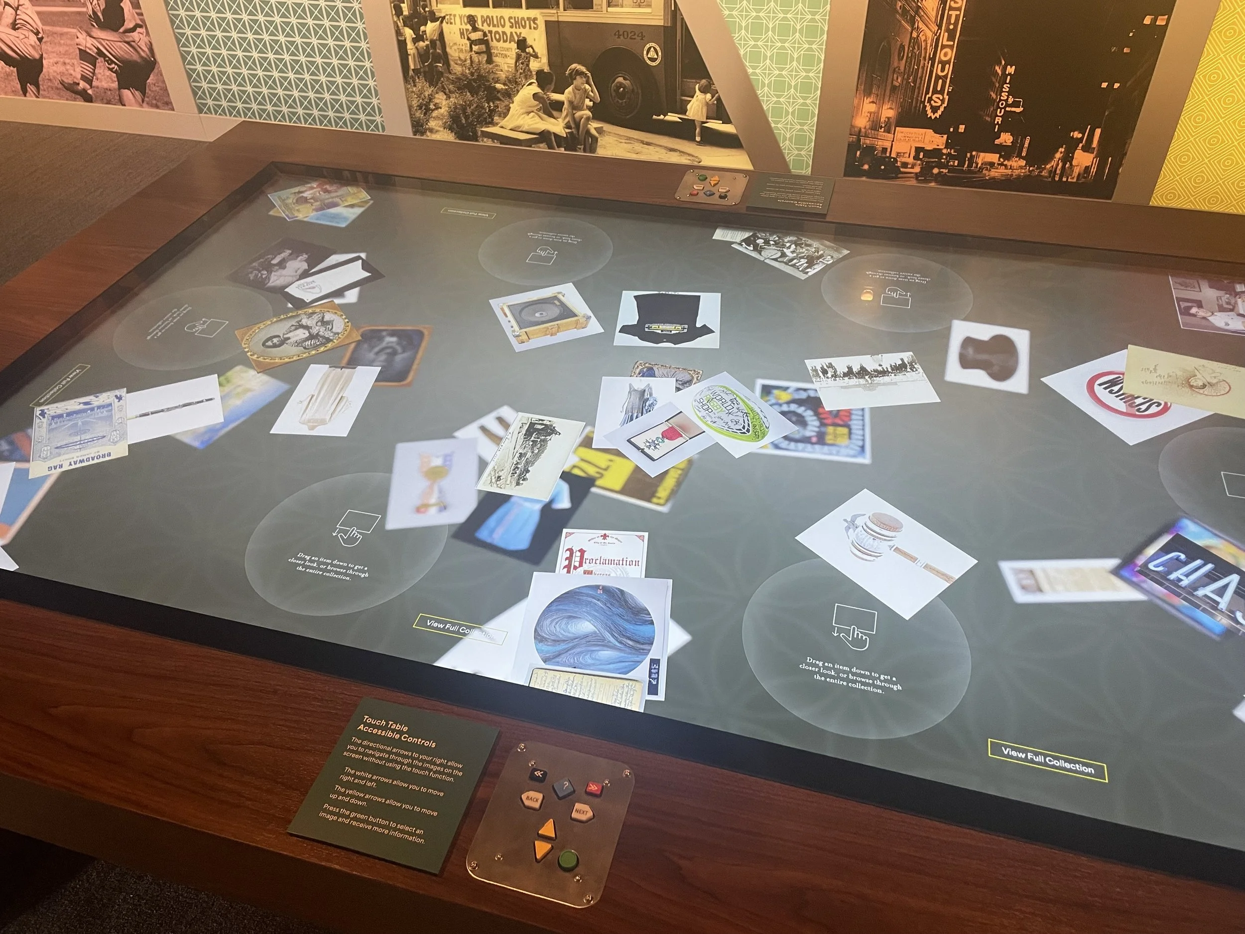 Collections Highlights Multi-User Touch Table | Collected | MHS | 2025