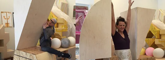 JKG and Sculptor Rachel Beach Talk Collaboration