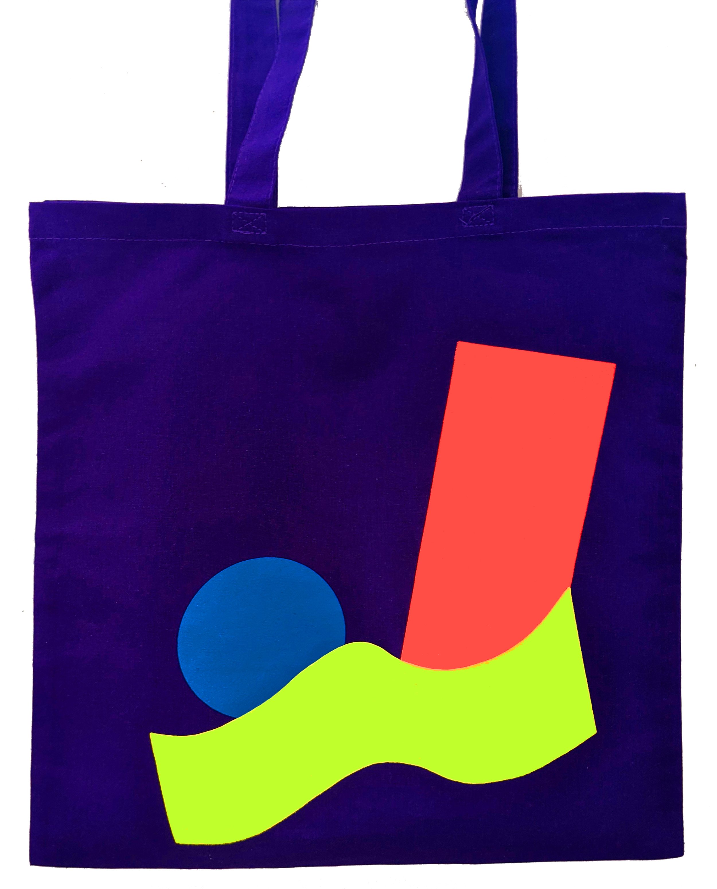 Purple Tote Bag — JAYES CAITLIN