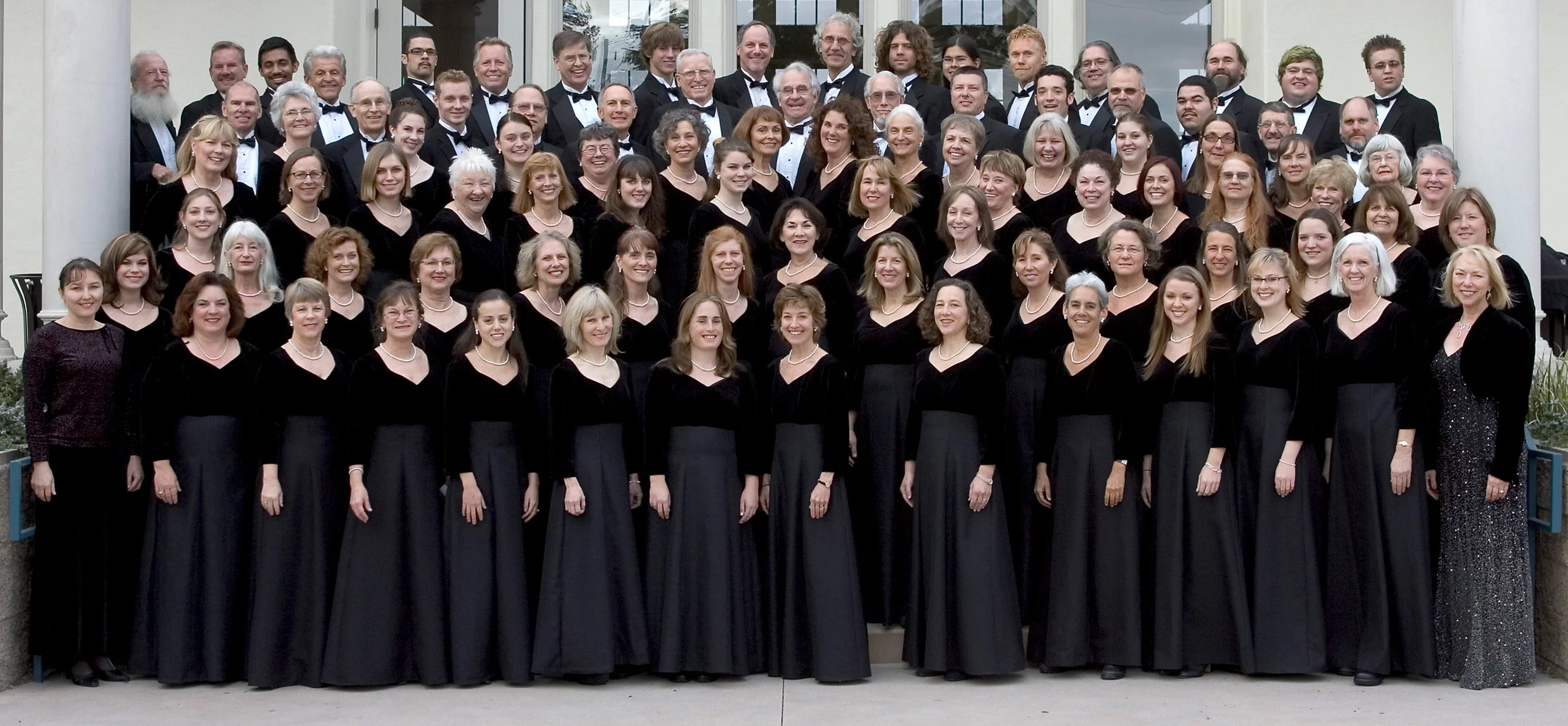 The Cabrillo Symphonic Chorus , directed by Cheryl Anderson