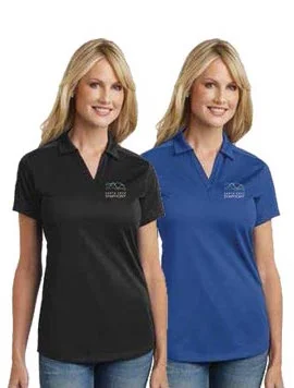 women's polo denim shirt
