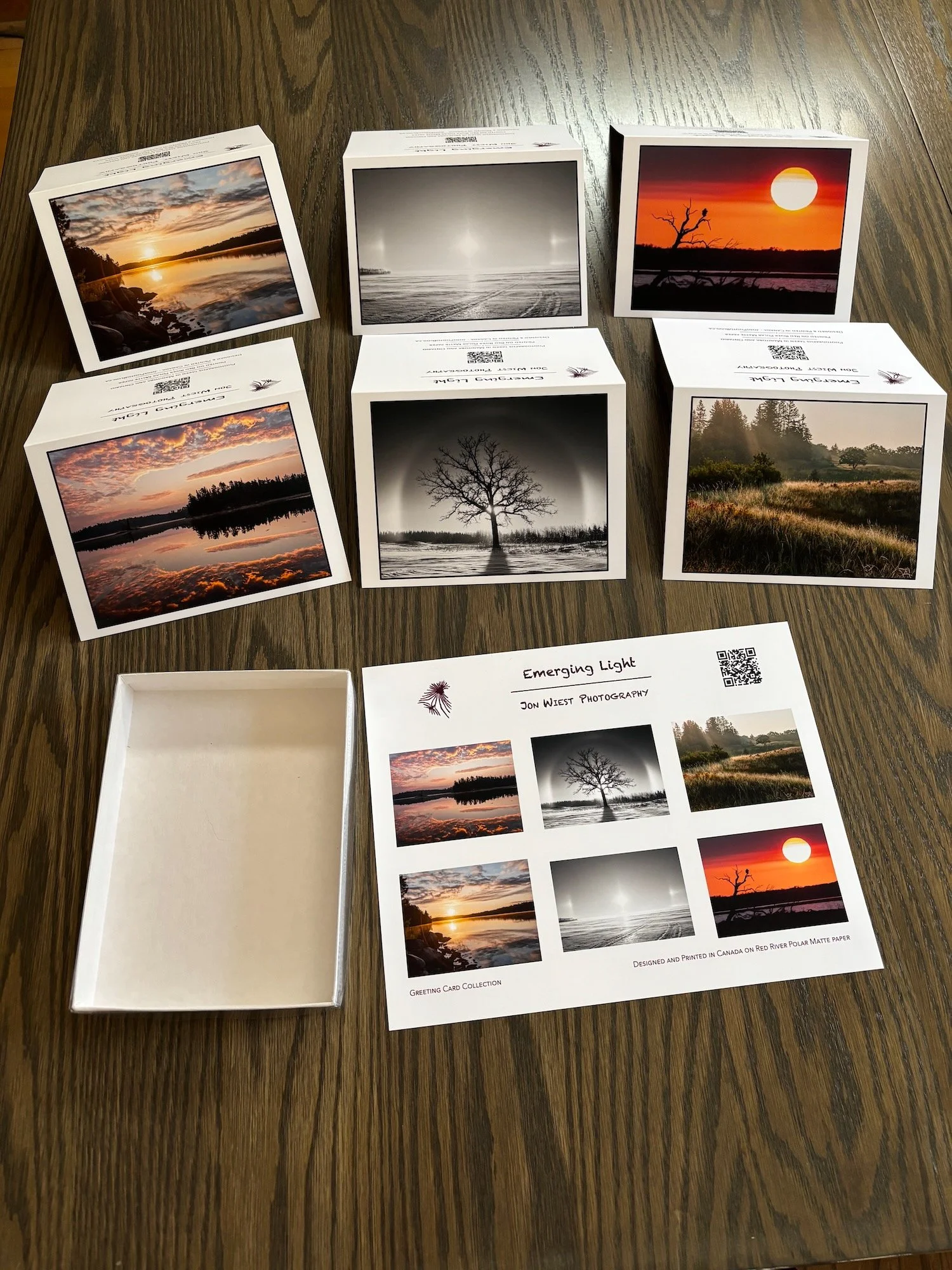 Emerging Light Greeting Card Collection