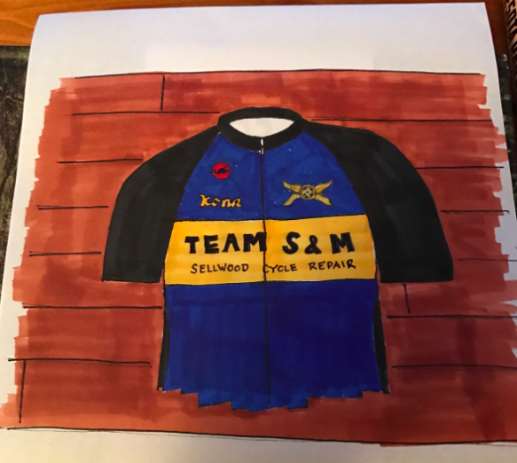 The cleanest you’ll ever see an S&M jersey. By Annalisa Fish.