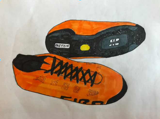 Also, Annalisa drew this and I thought the look pretty cool.