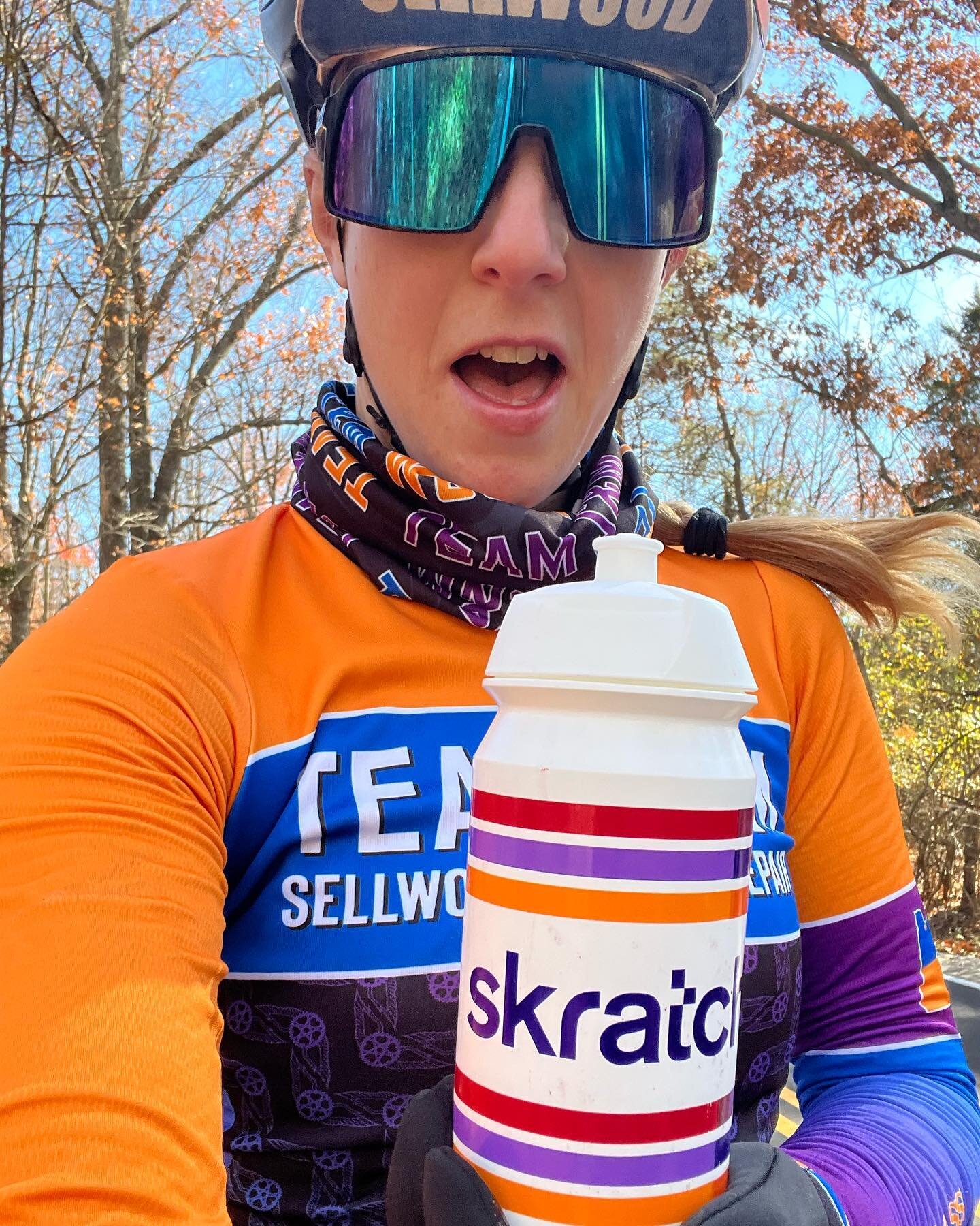 We like to think that @skratchlabs designed these bottles with us in mind 🧡💙💜❤️💁🏼&zwj;♀️

P.S. these cozy &amp; iconic S&amp;M Supporters buffs are still available! Shoot us a DM, all $ goes to the program! 

#skratchlabs