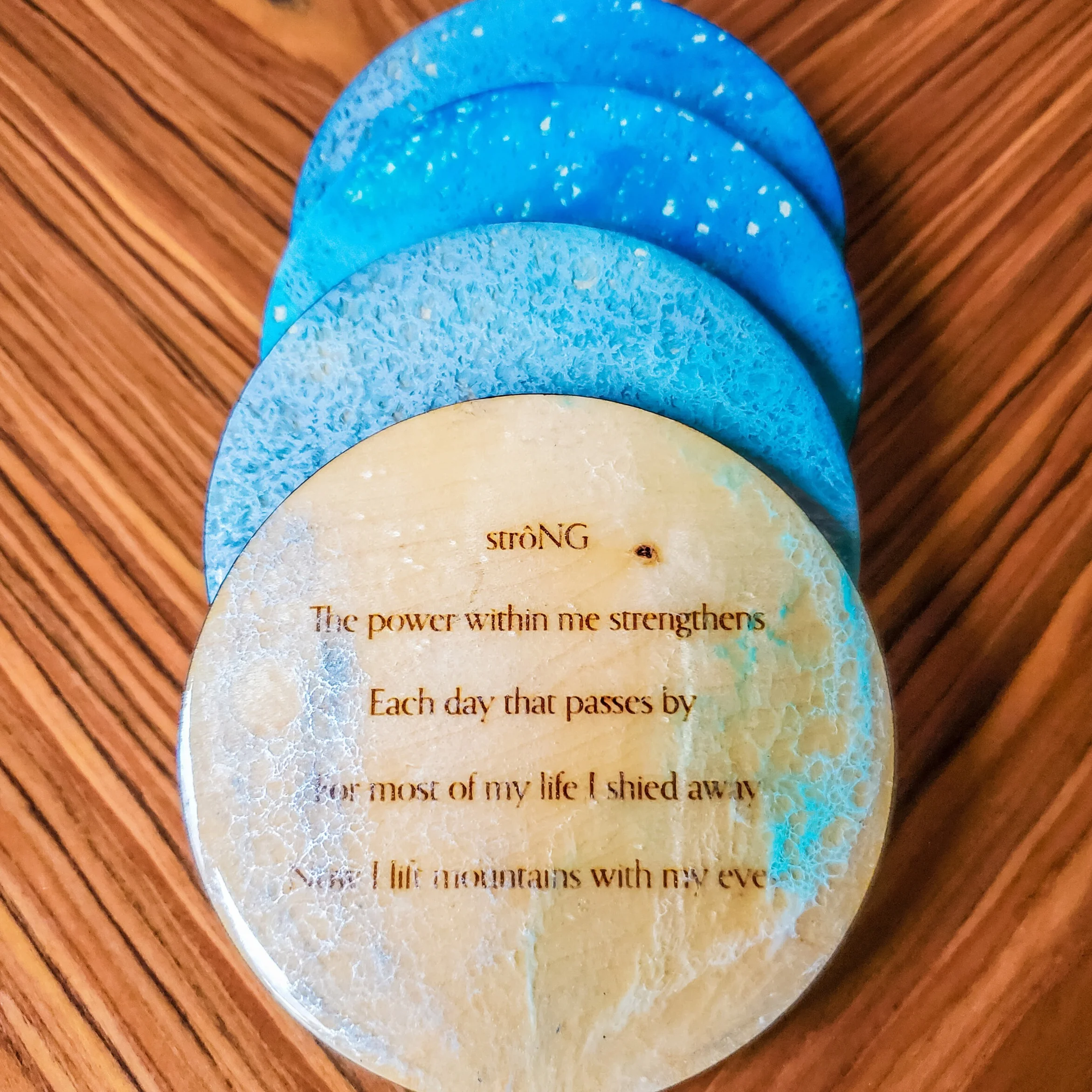 strôNG Coaster Set Blue