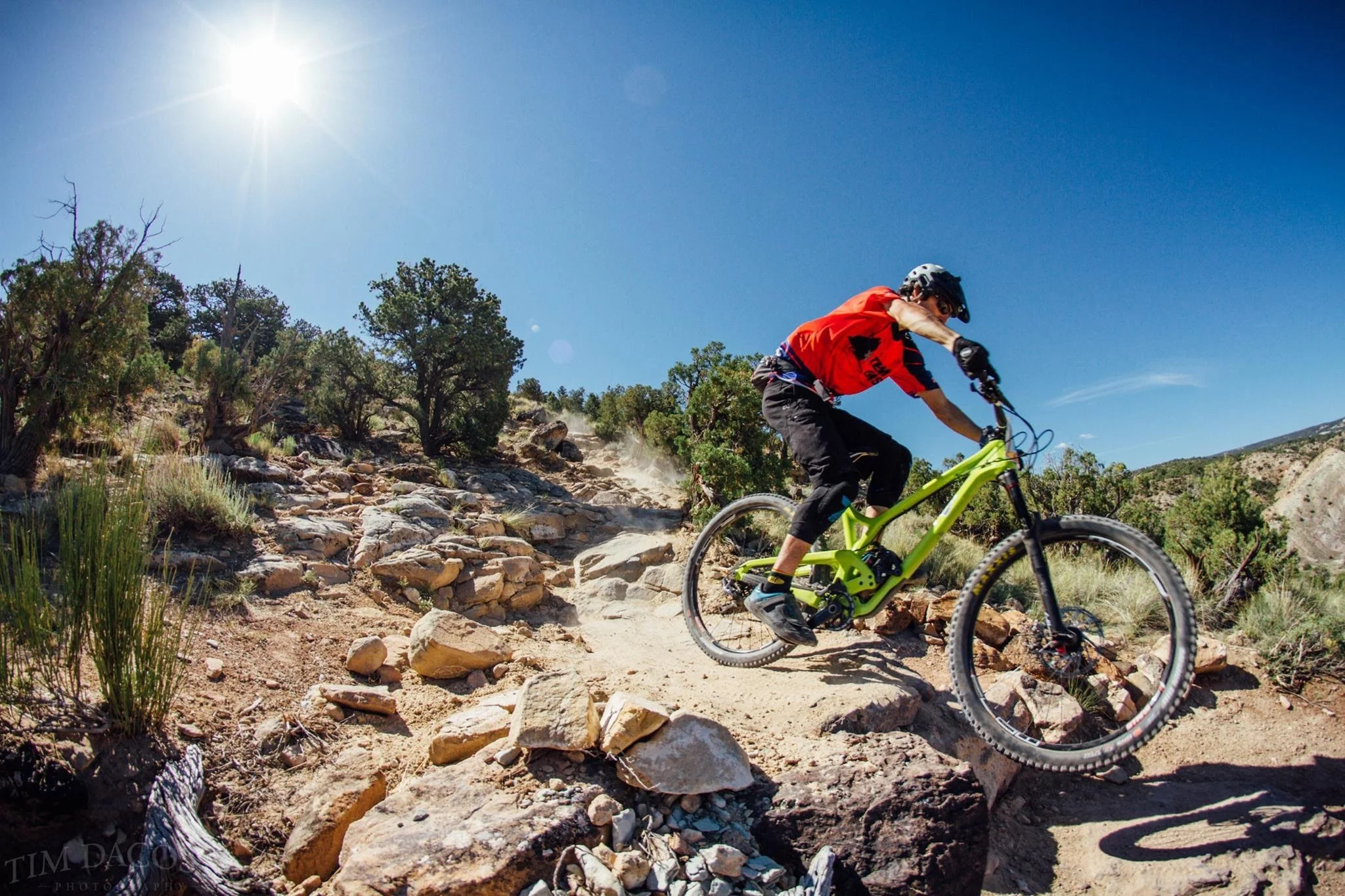The photographer really knows how to make us all look like professional enduro racers!